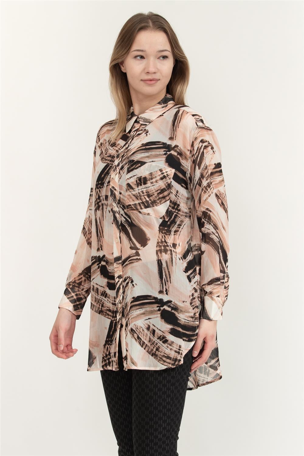 DKNY Printed Kadın Gömlek