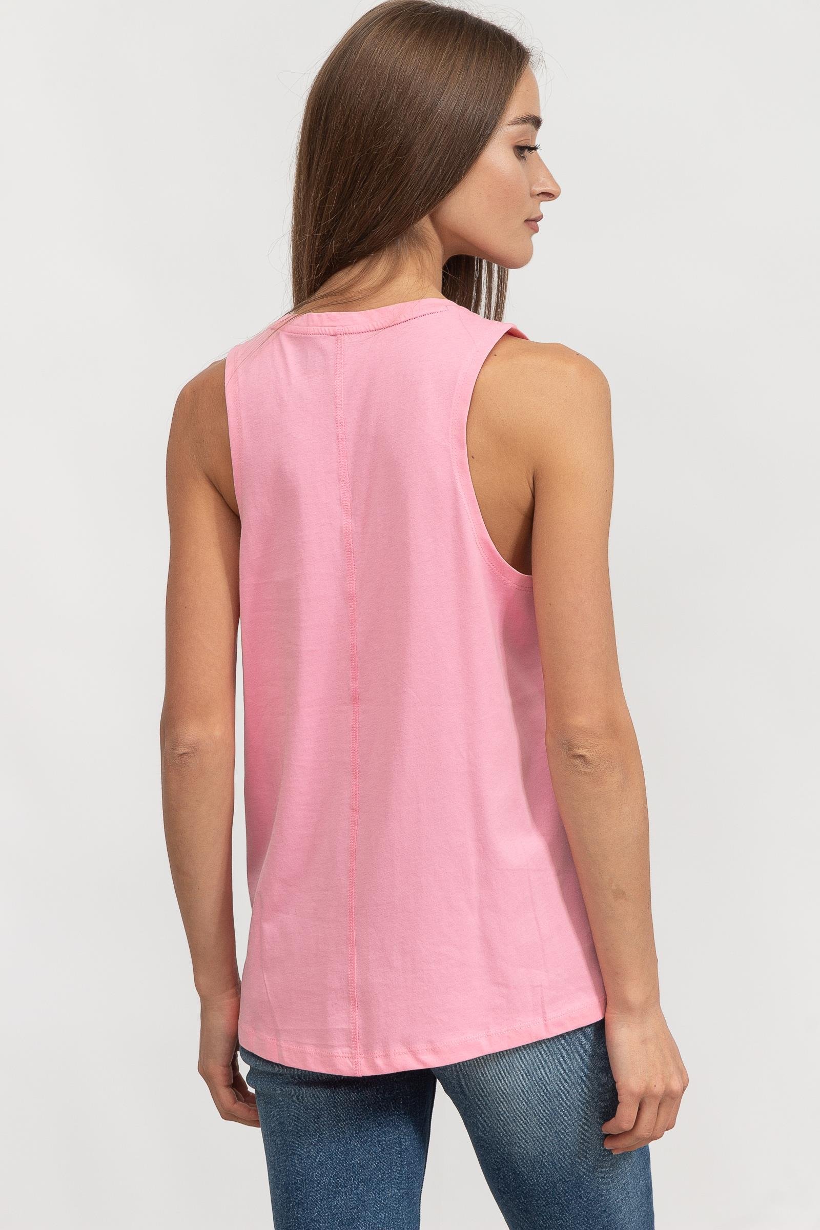 DKNY Reflect Logo Kadın Kolsuz T-Shirt
