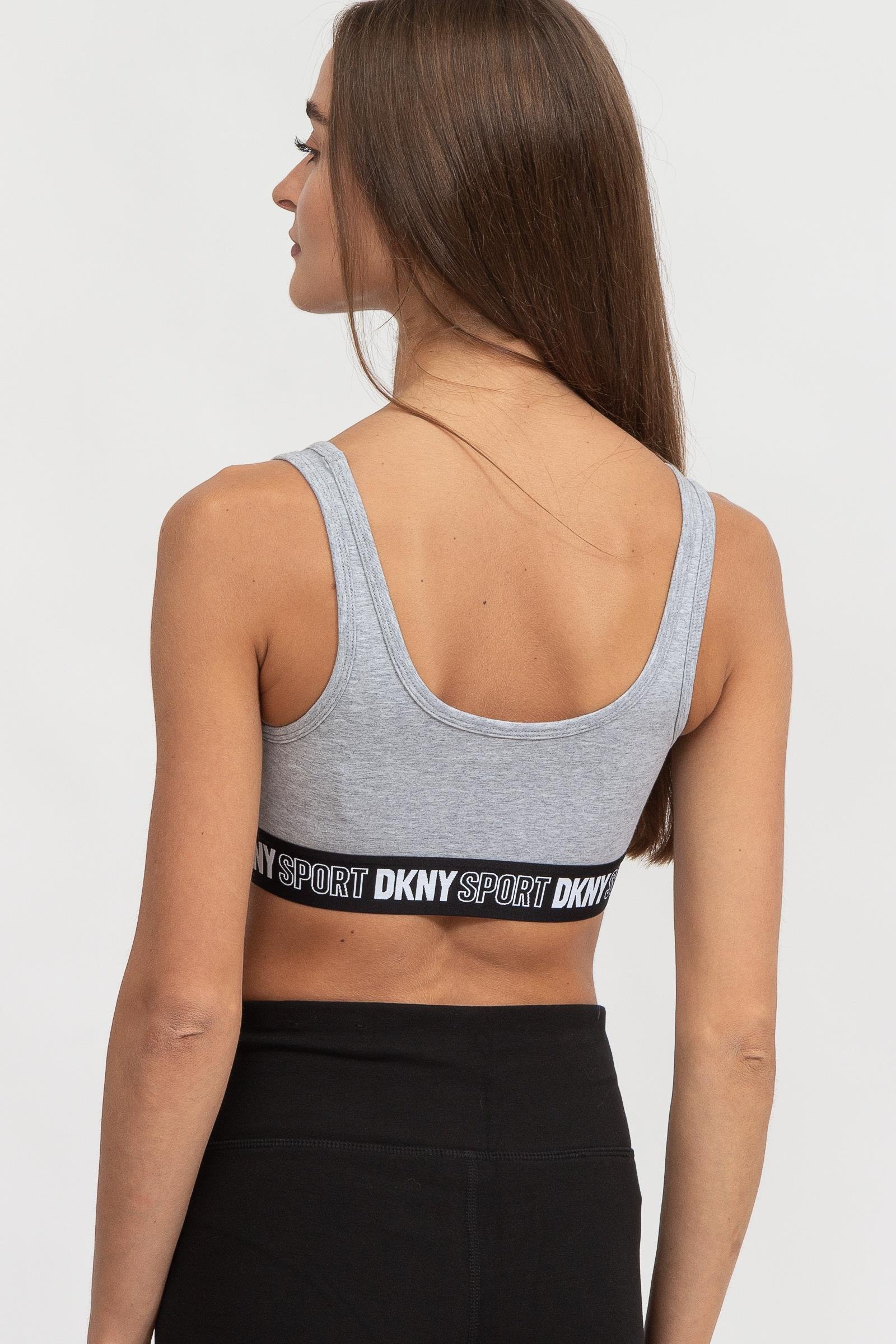DKNY Sport Outline Logo Kadın Sporcu Sütyen