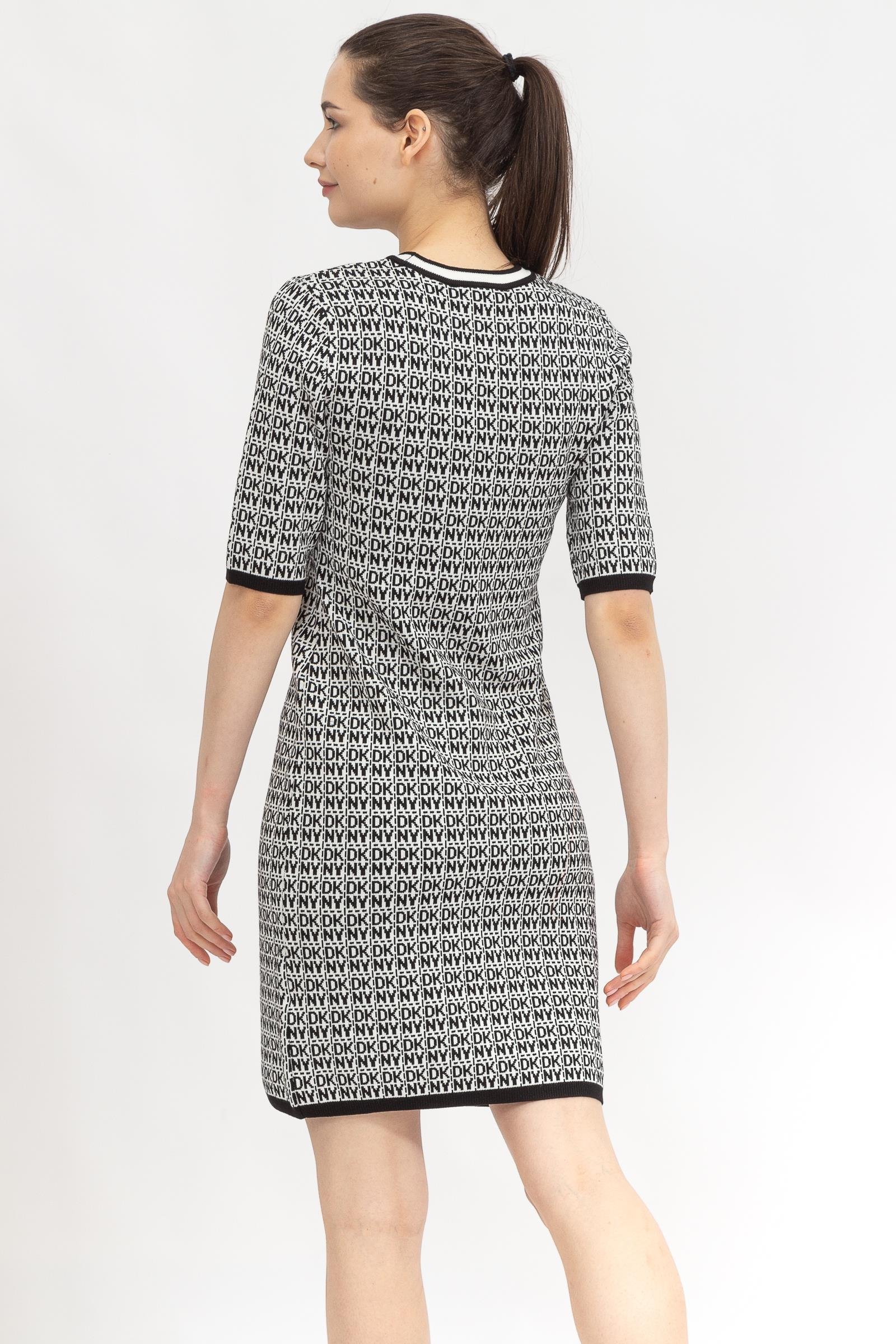 DKNY S/S Logo Kadın Elbise