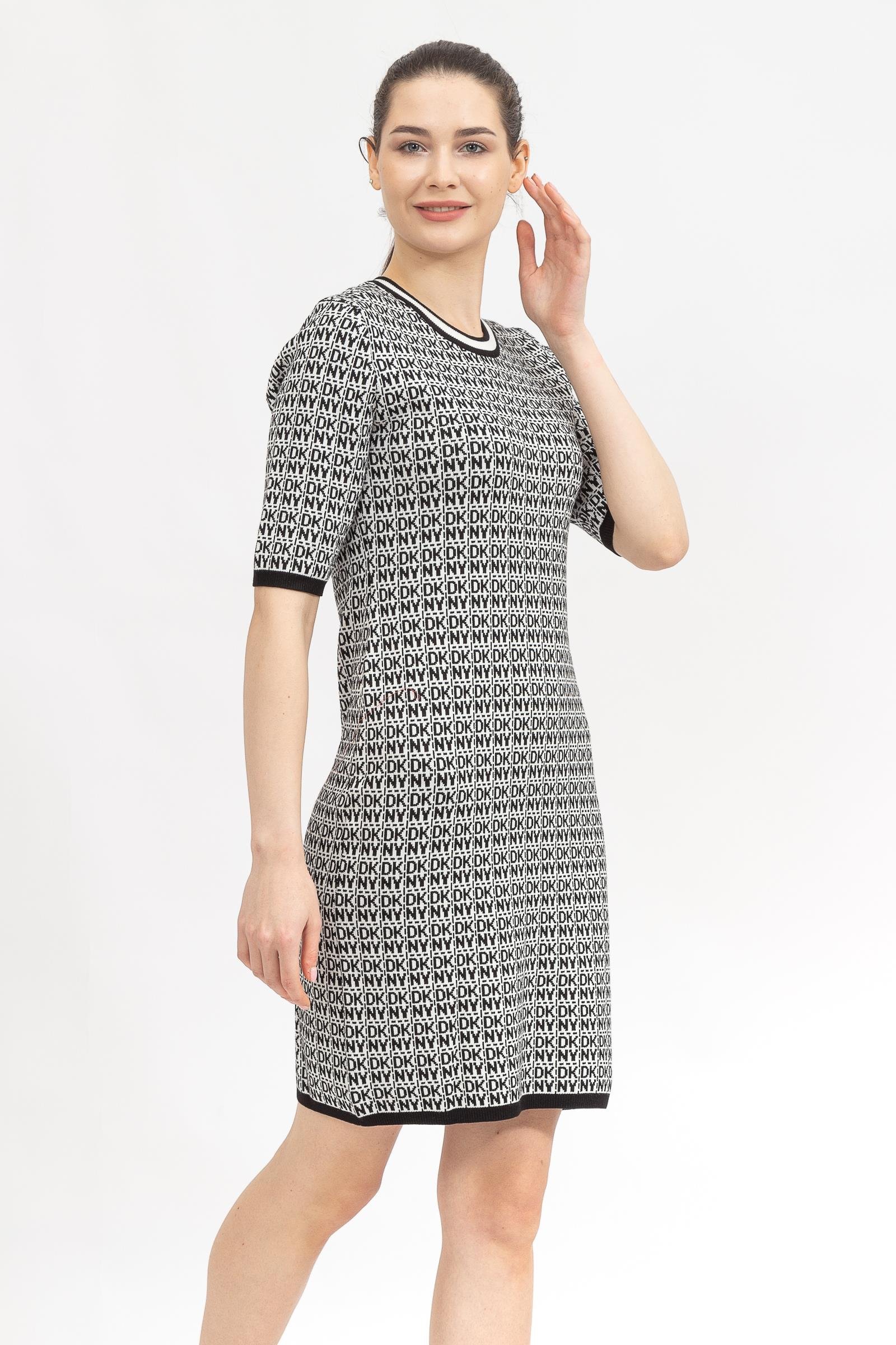 DKNY S/S Logo Kadın Elbise