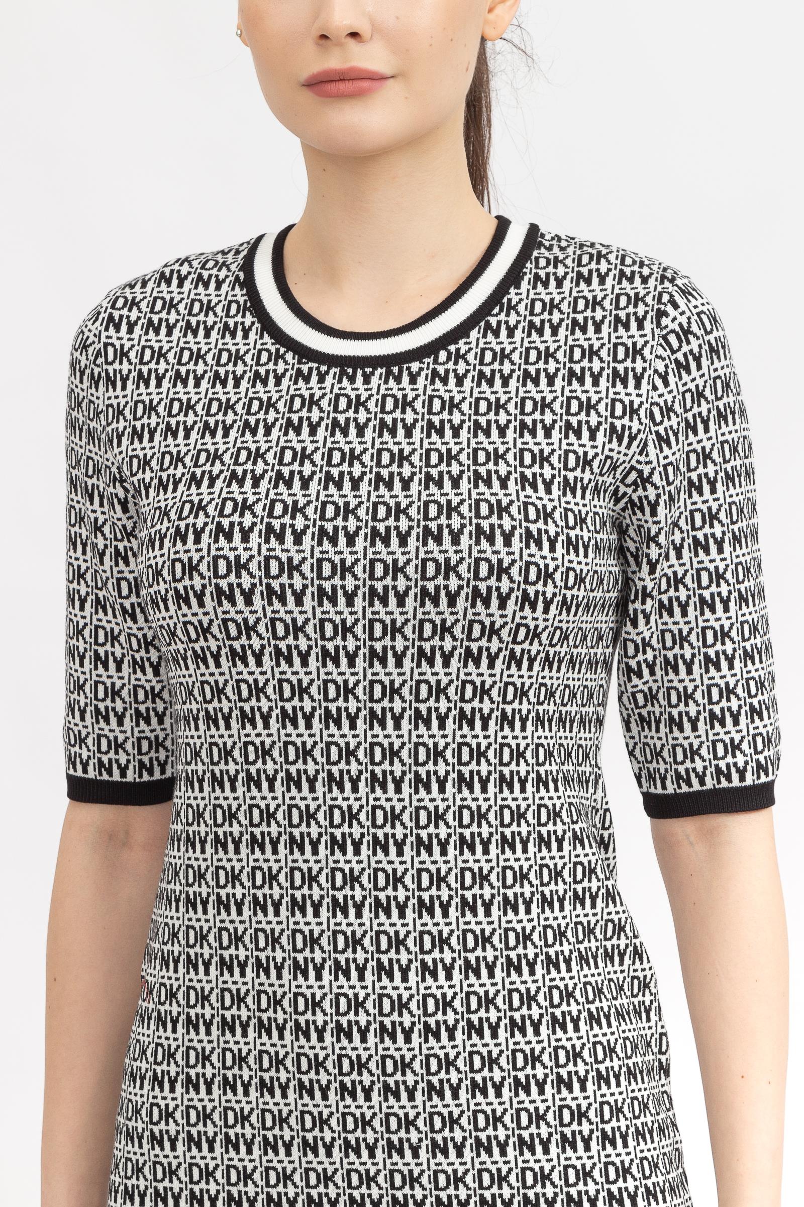 DKNY S/S Logo Kadın Elbise