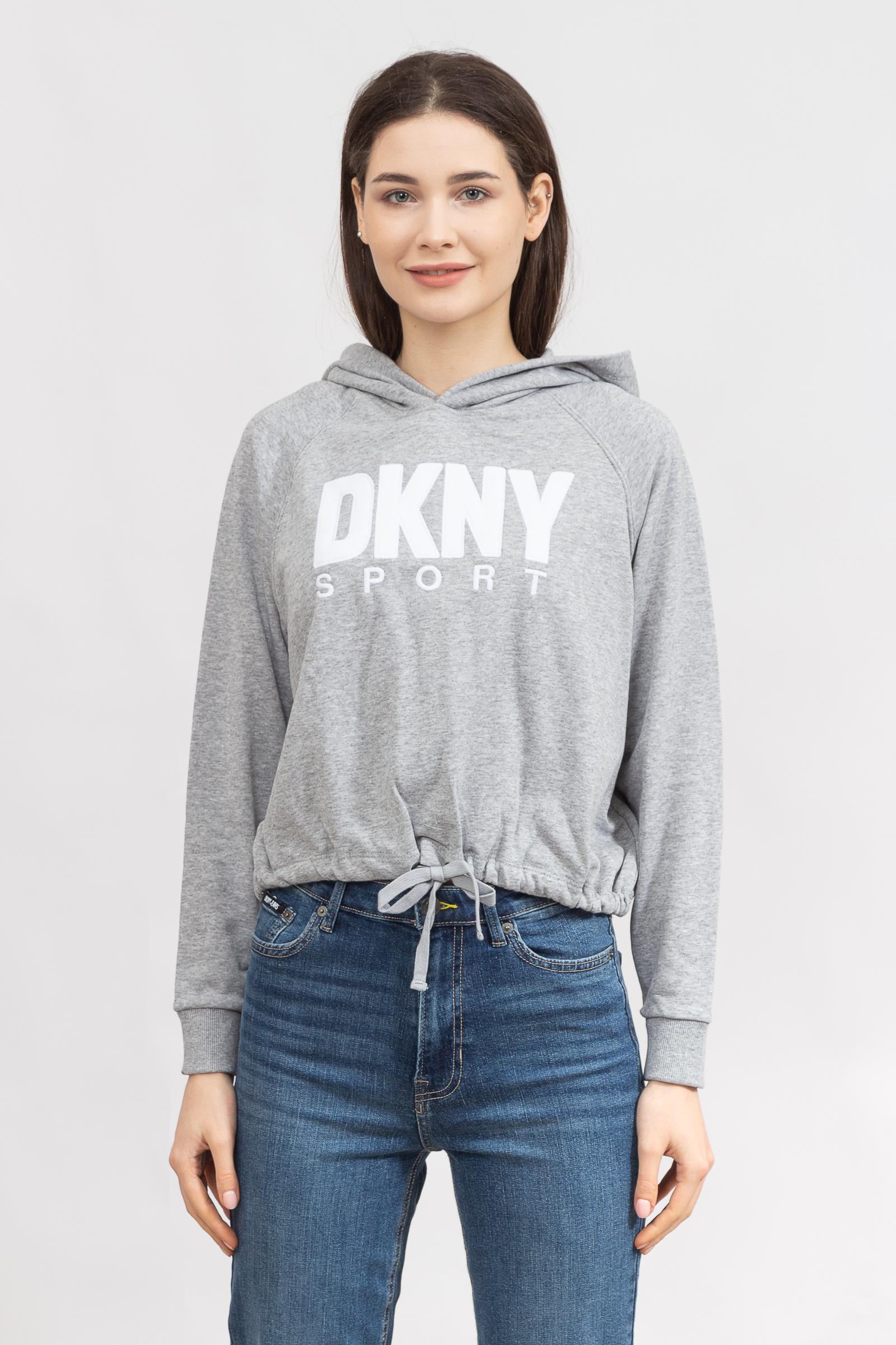 DKNY Terry Kadın Kapüşonlu Sweatshirt