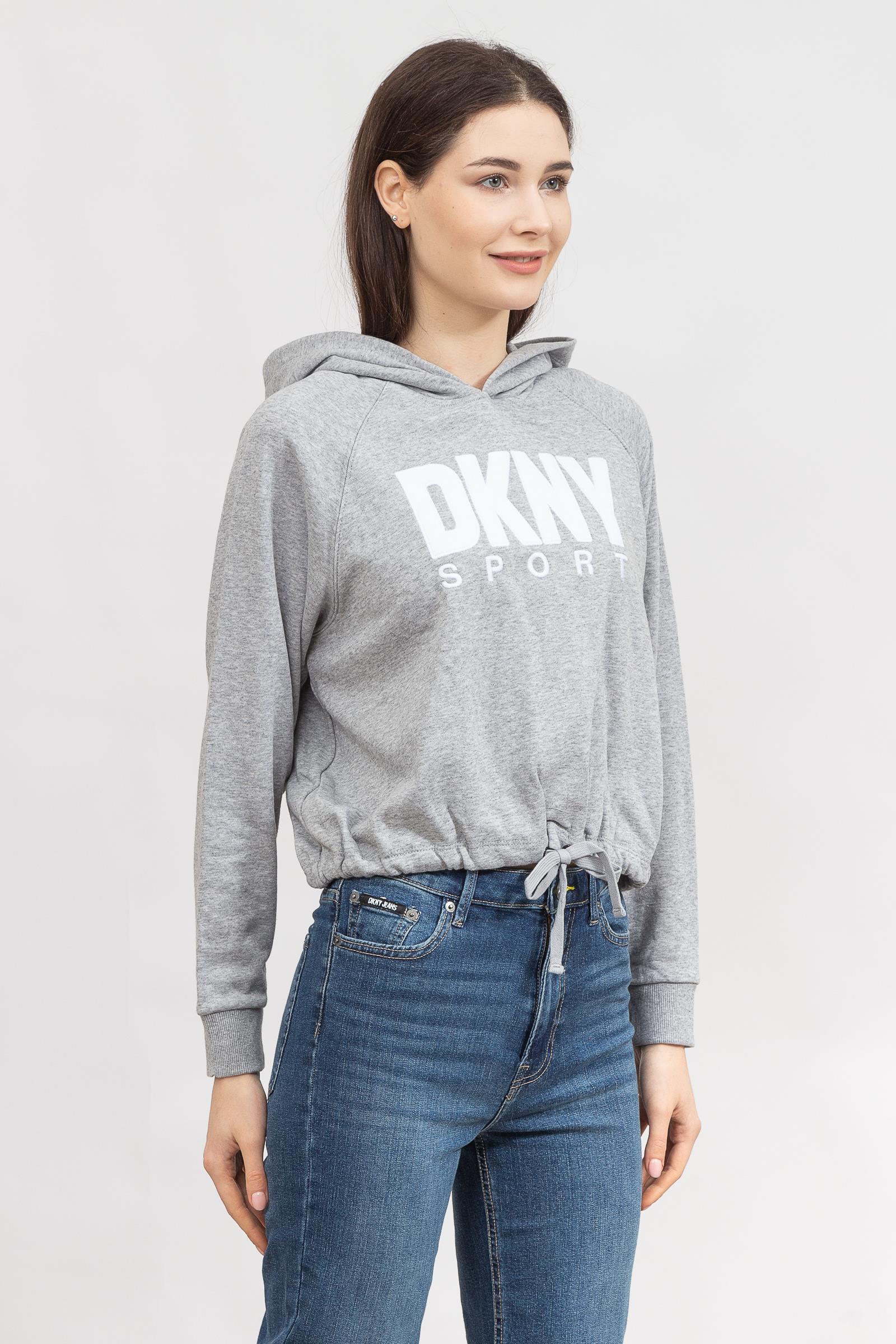 DKNY Terry Kadın Kapüşonlu Sweatshirt
