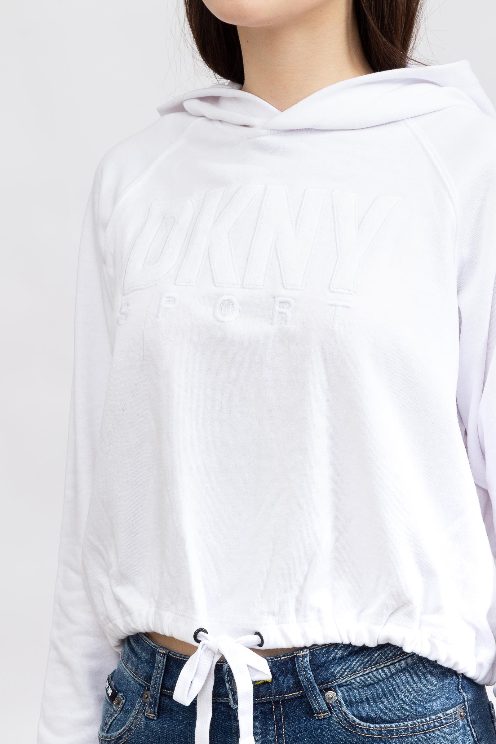 DKNY Terry Kadın Kapüşonlu Sweatshirt