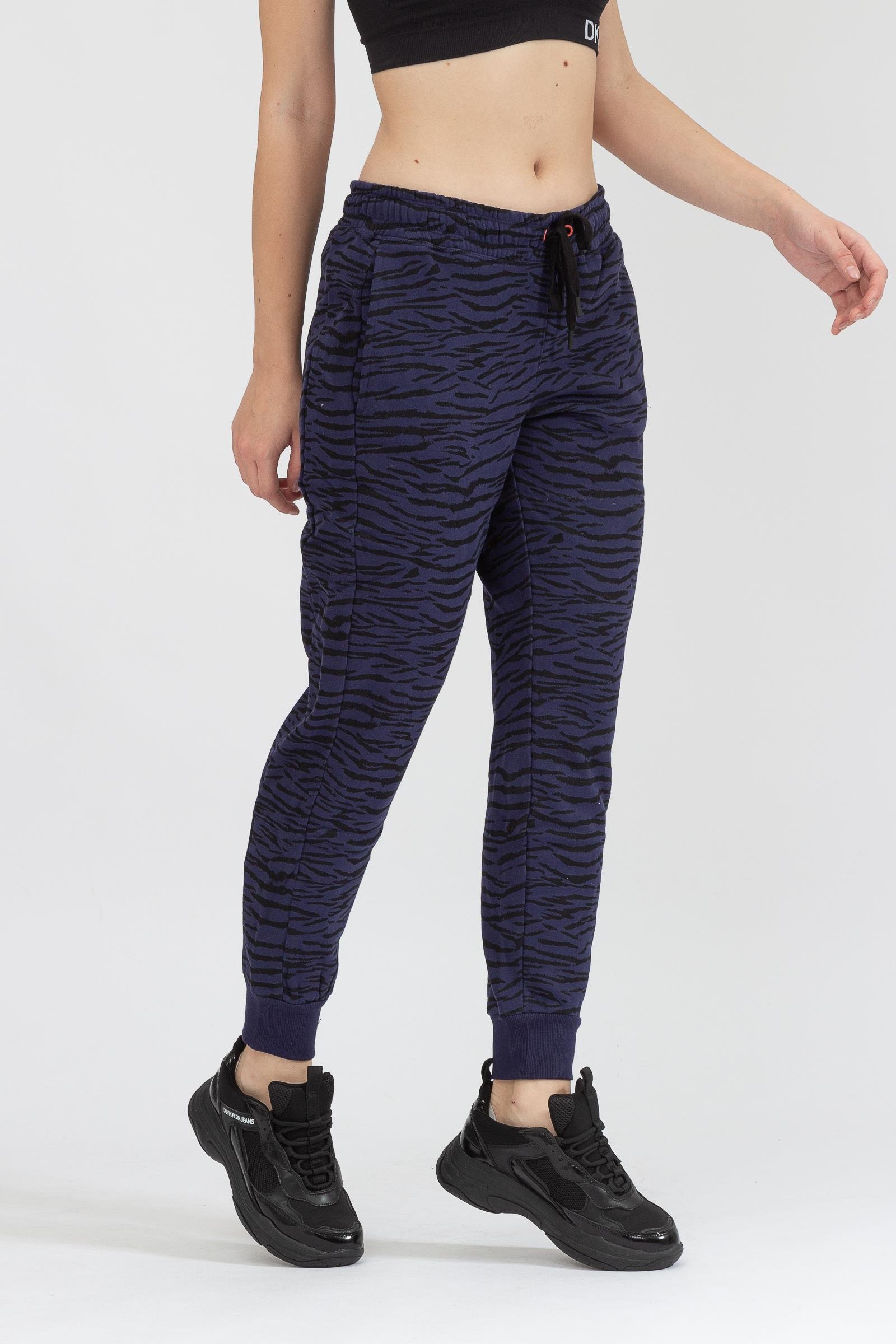 DKNY Tiger King Print Rel Kadın Eşofman Altı