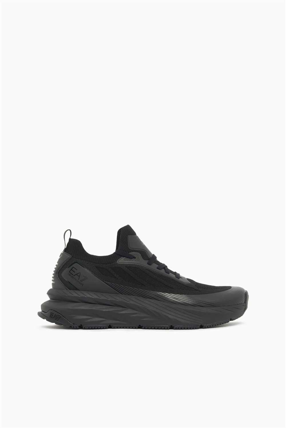 EA7 Black And White 10Th Anniversary Sneakers