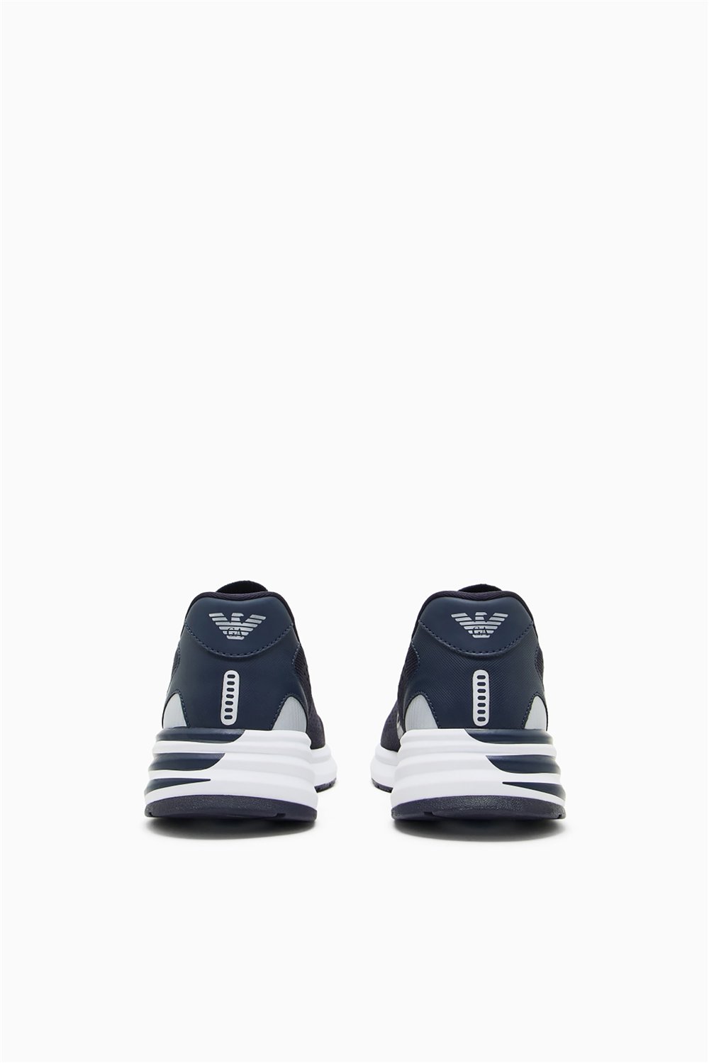 EA7 Black And White 10Th Anniversary Sneakers