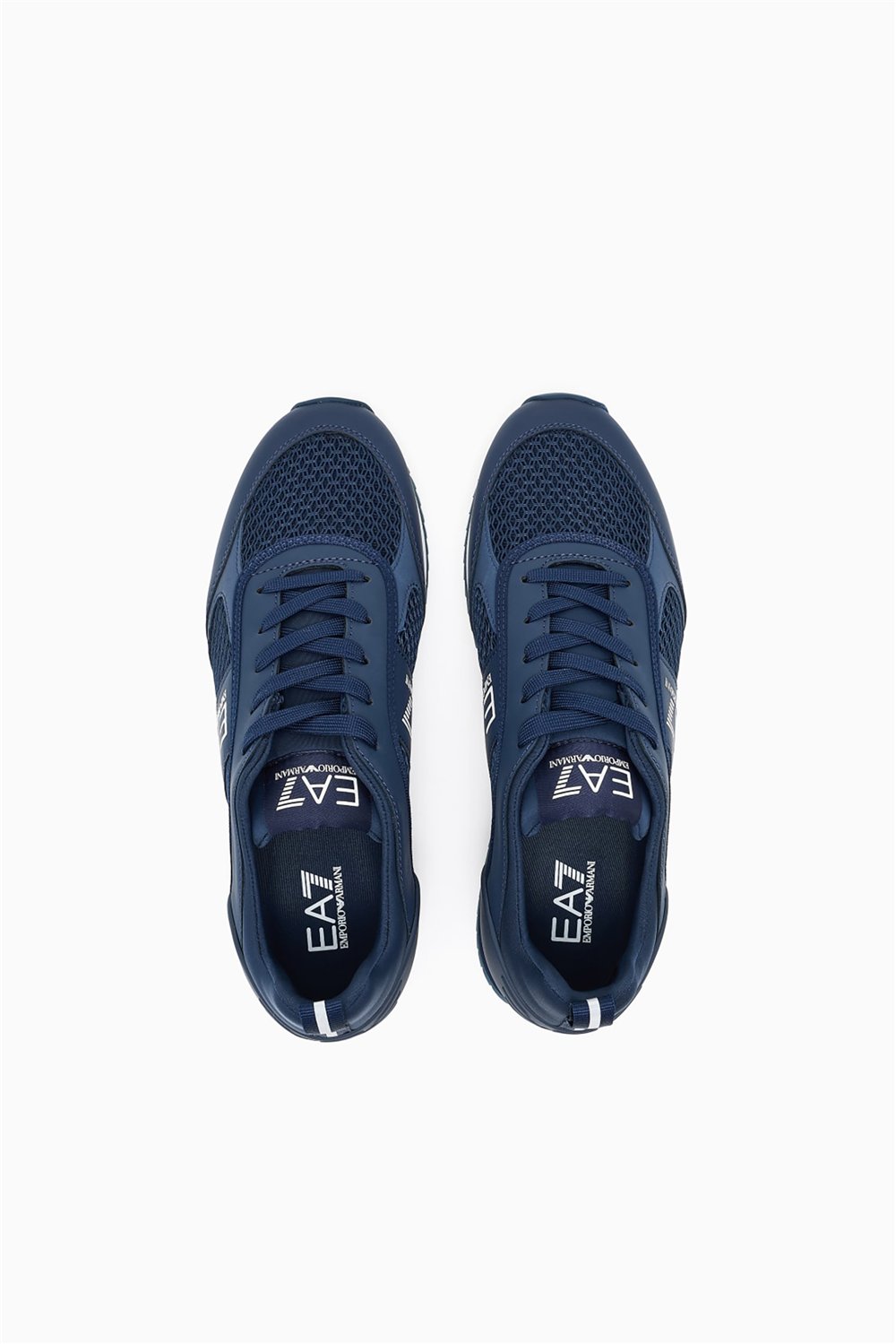 EA7 Black And White 10Th Anniversary Sneakers
