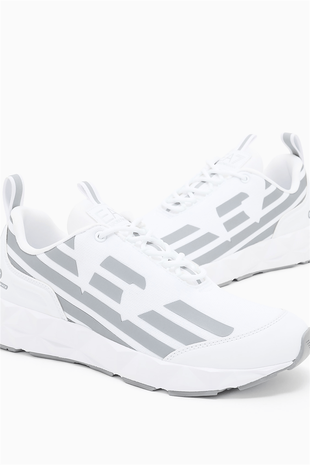 EA7 Black And White 10Th Anniversary Sneakers