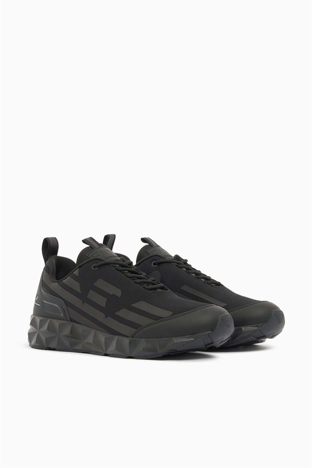 EA7 Black And White 10Th Anniversary Sneakers