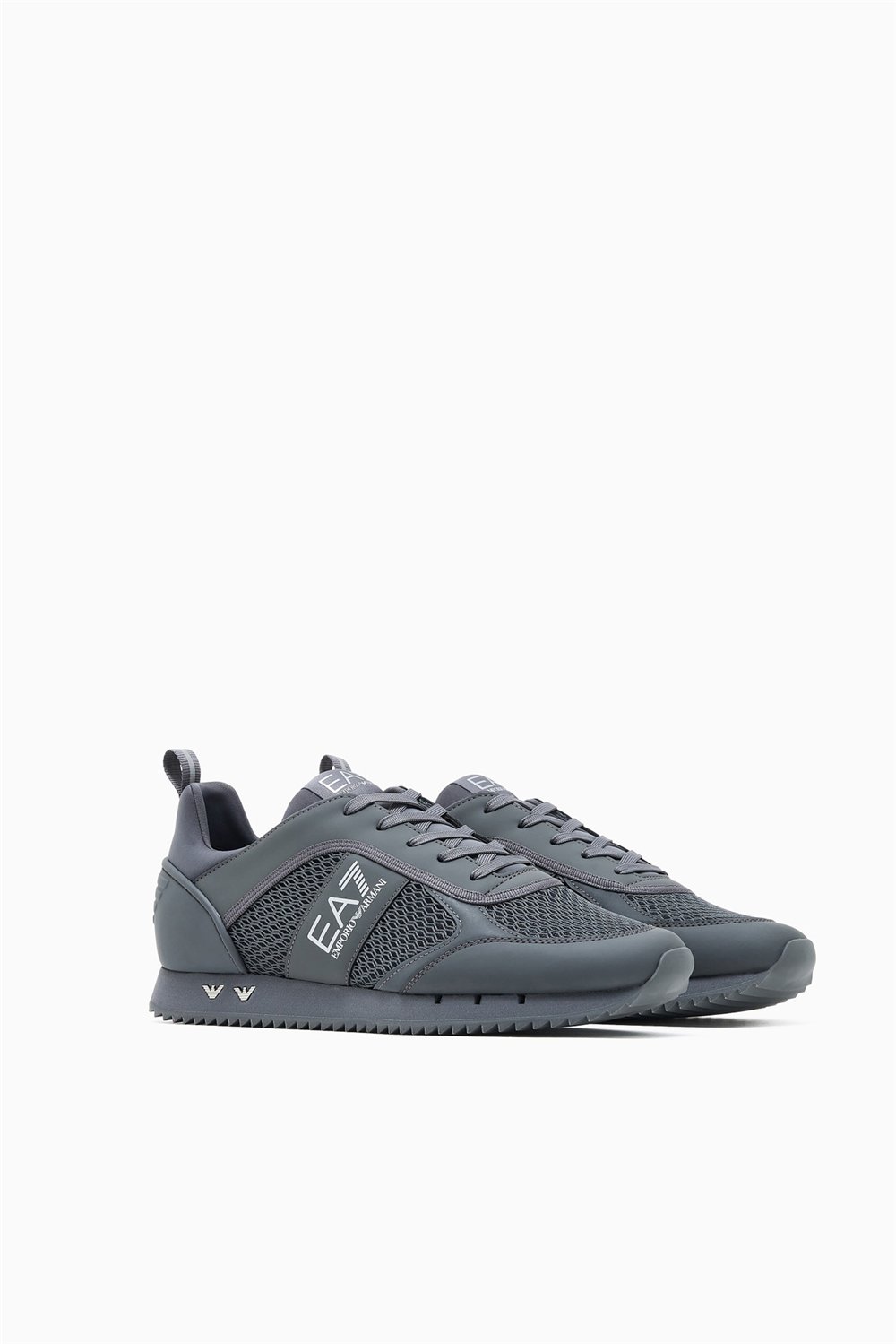 EA7 Black And White 10Th Anniversary Sneakers Çok Renkli