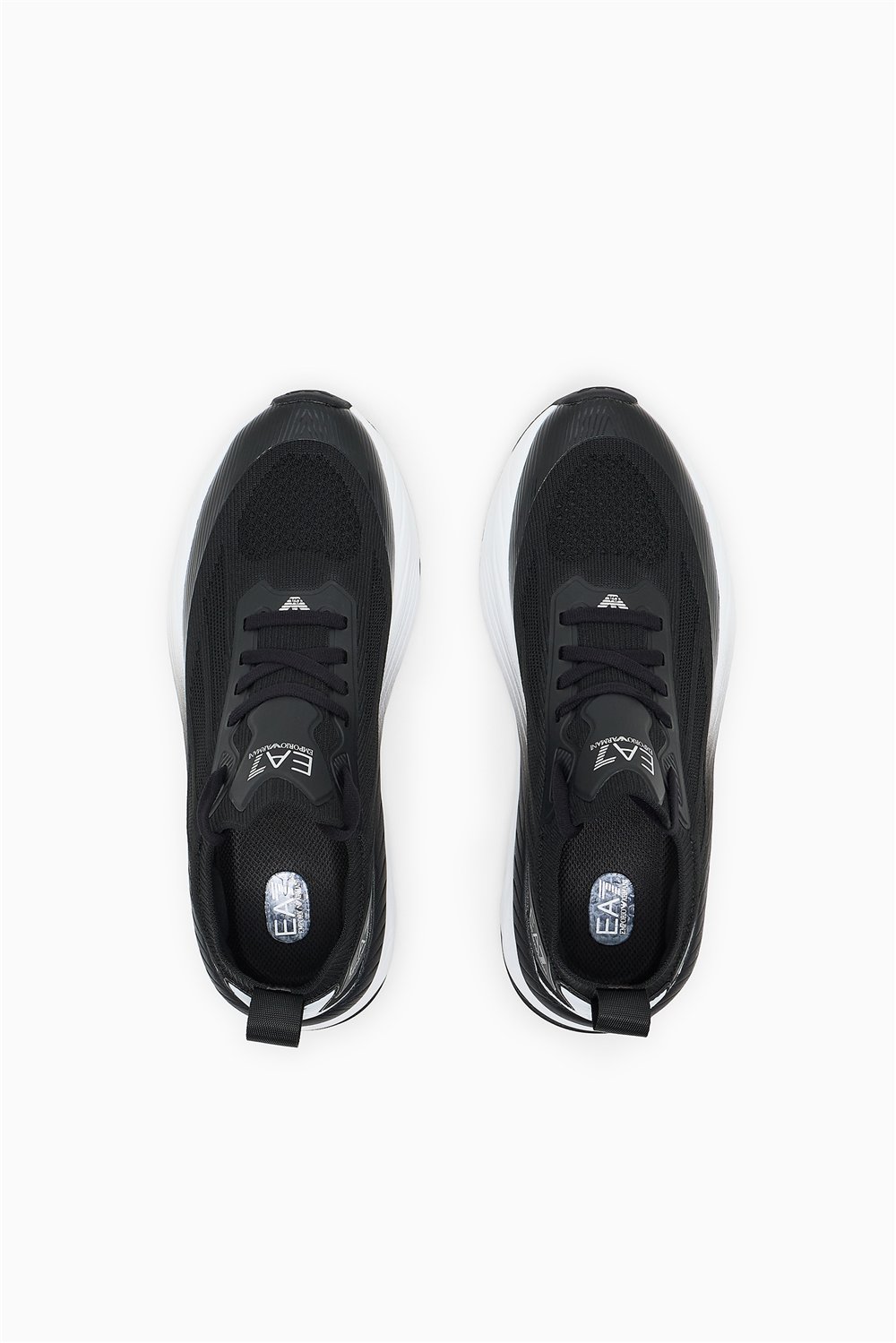 EA7 Black And White 10Th Anniversary Sneakers