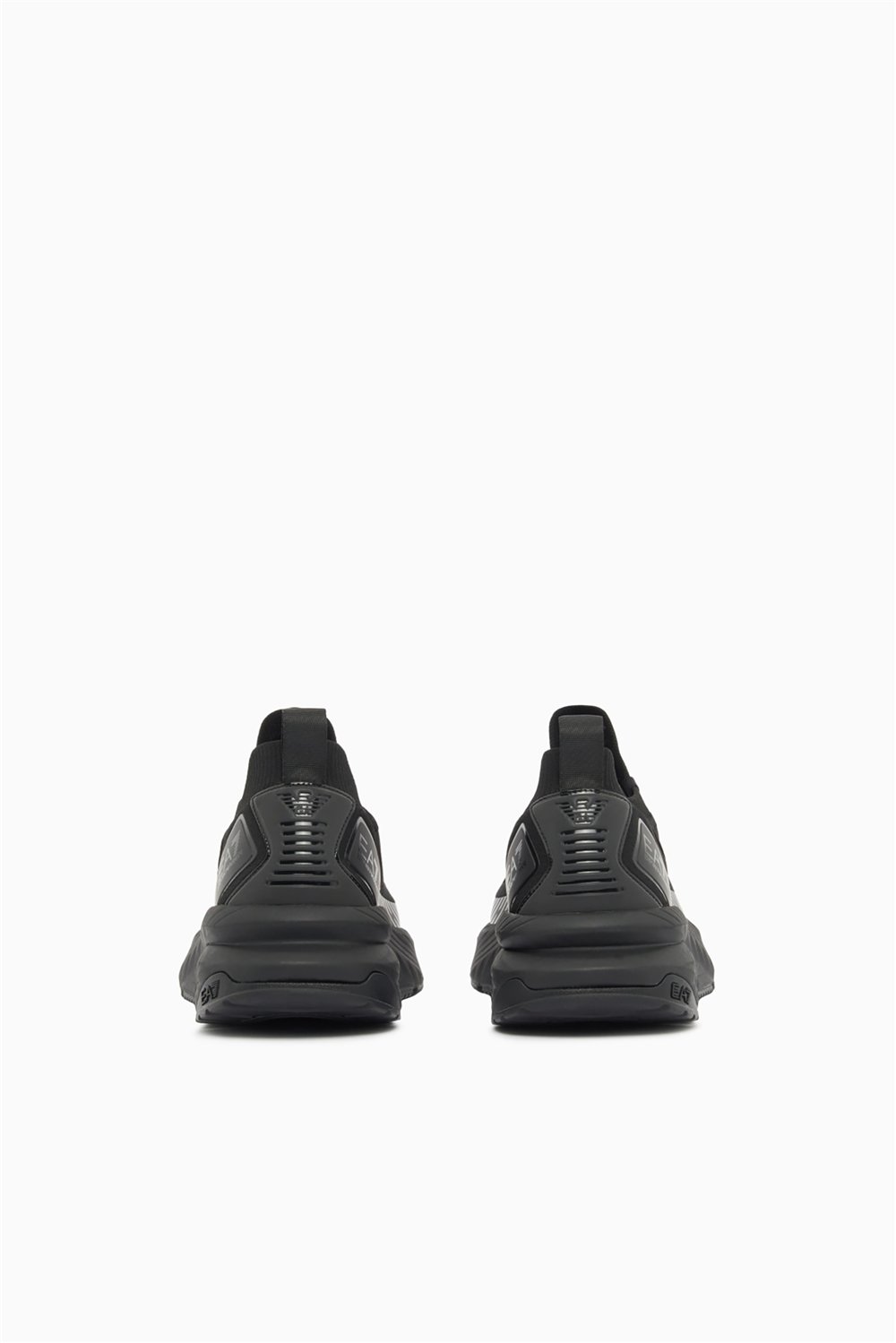 EA7 Black And White 10Th Anniversary Sneakers