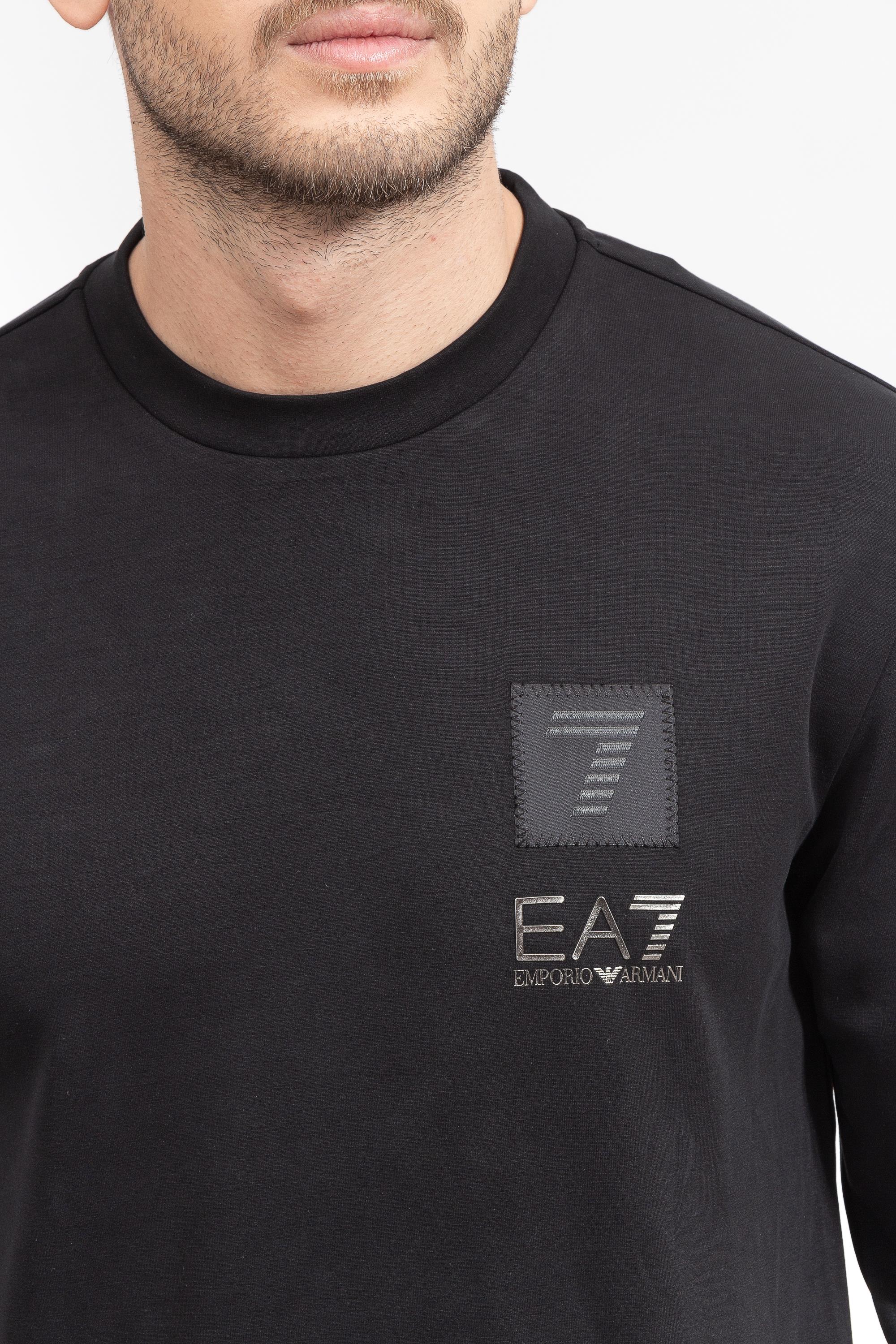 EA7 Erkek Bisiklet Yaka Sweatshirt