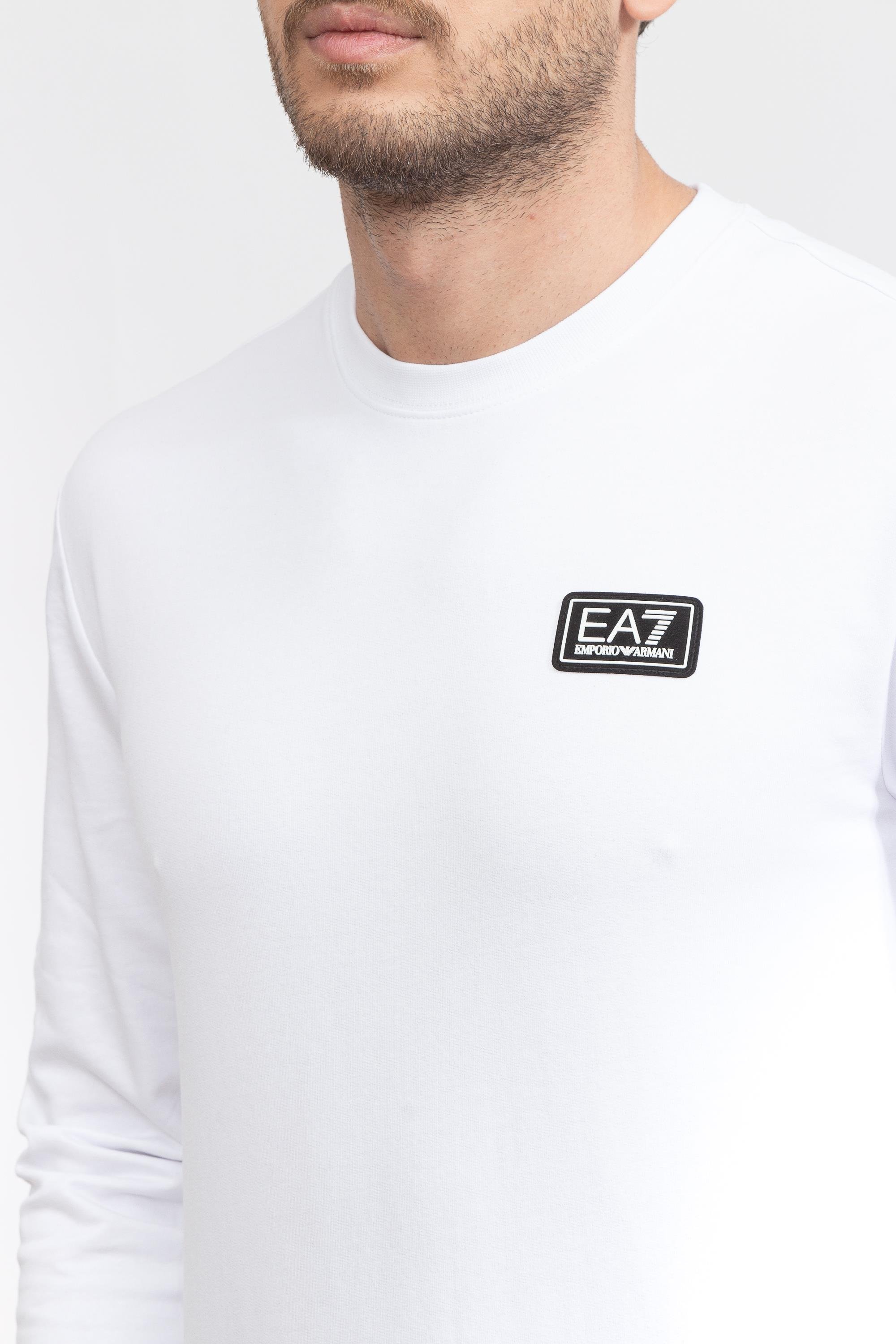 EA7 Erkek Bisiklet Yaka Sweatshirt