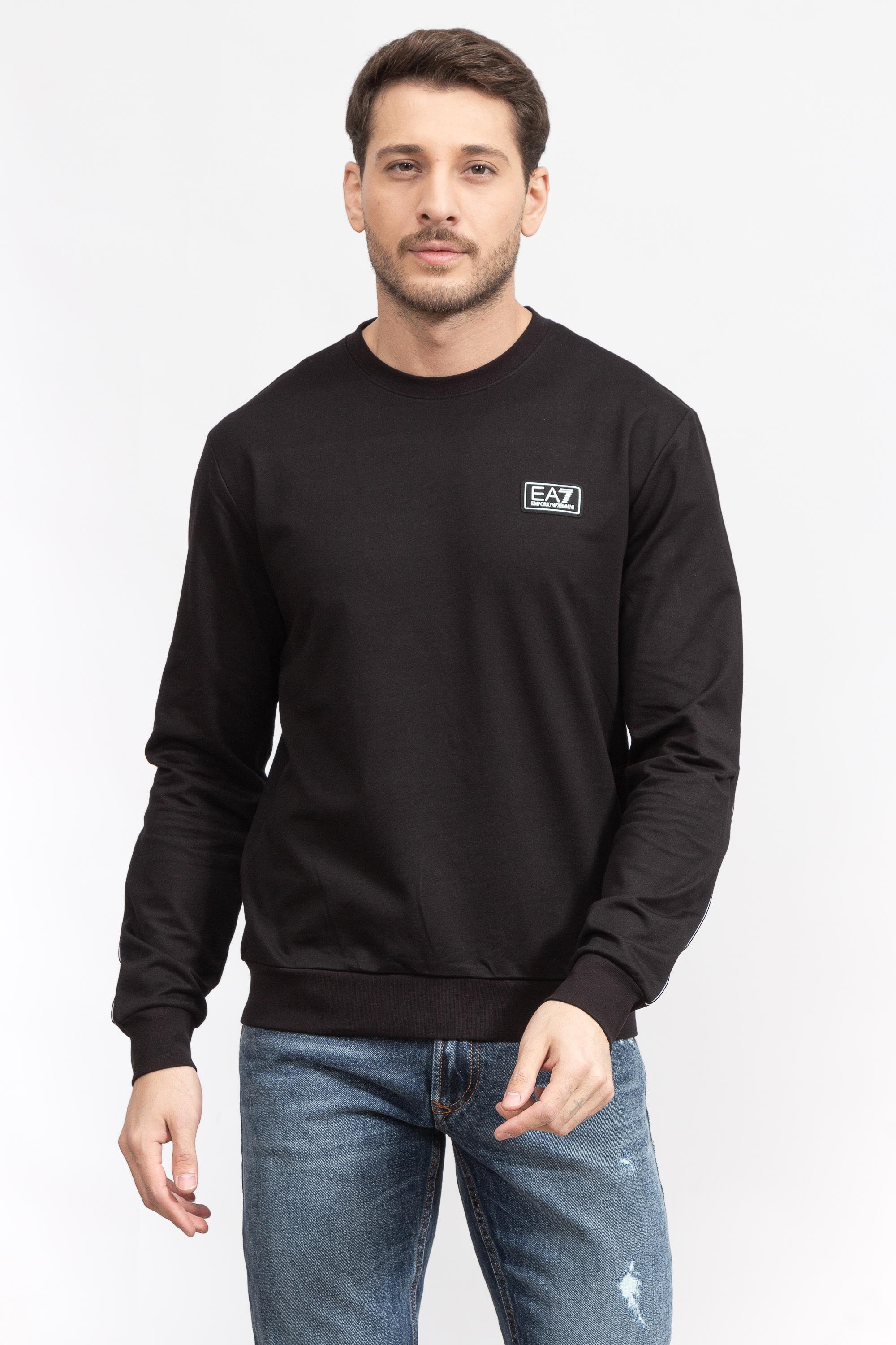 EA7 Erkek Bisiklet Yaka Sweatshirt