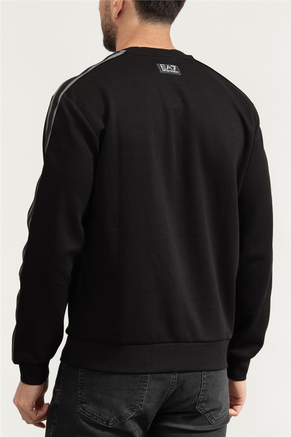 EA7 Erkek Bisiklet Yaka Sweatshirt
