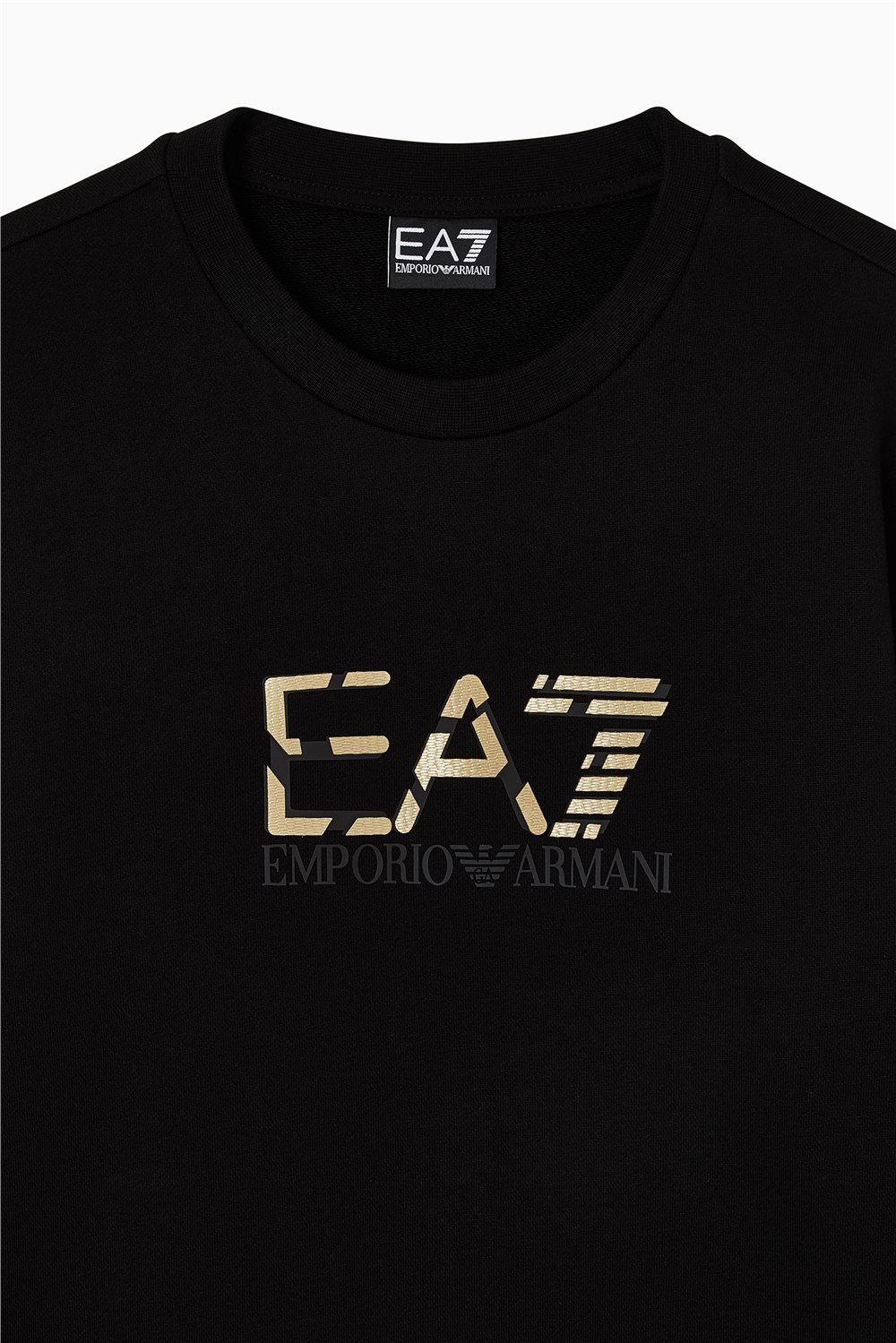 EA7 Erkek Bisiklet Yaka Sweatshirt