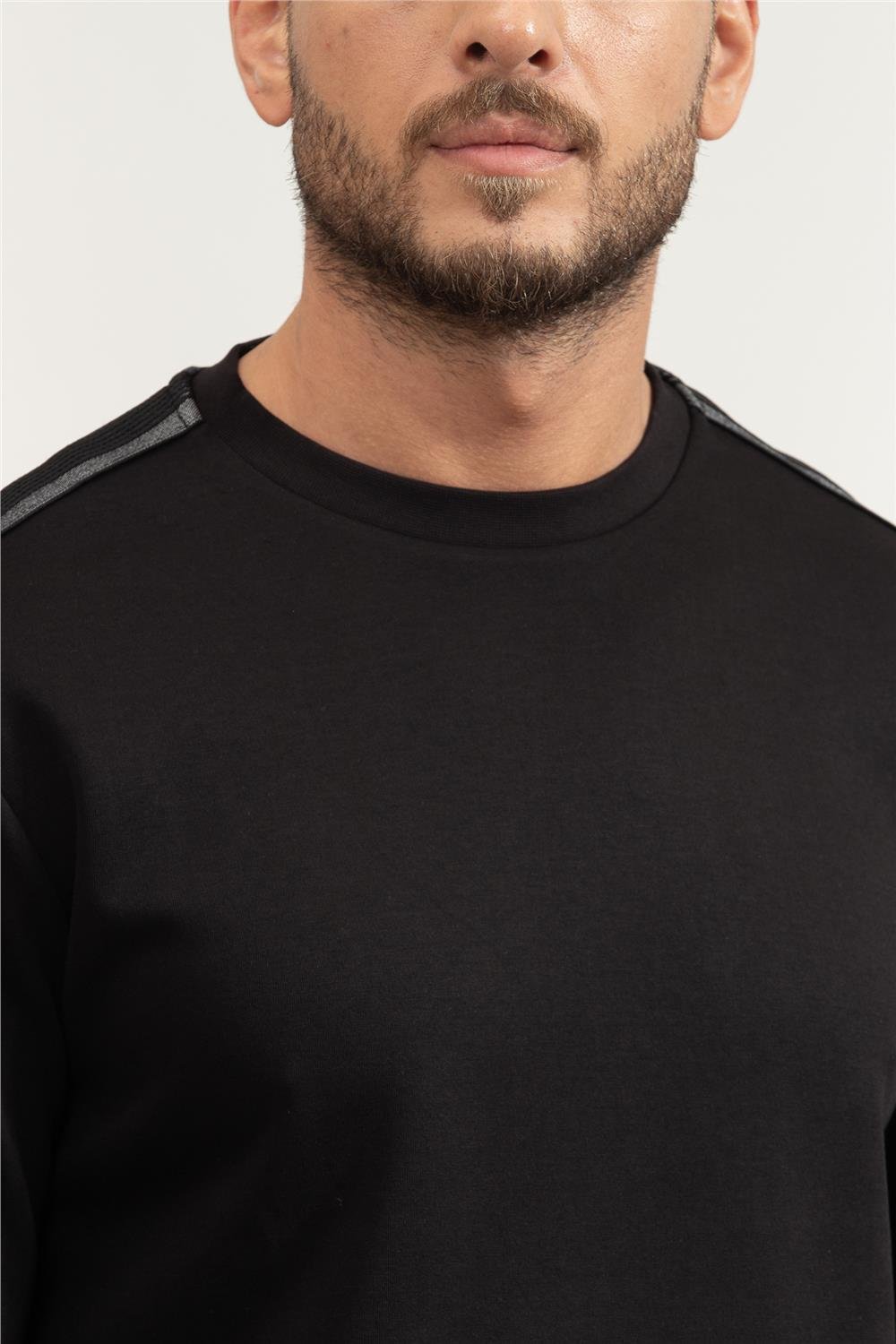 EA7 Erkek Bisiklet Yaka Sweatshirt