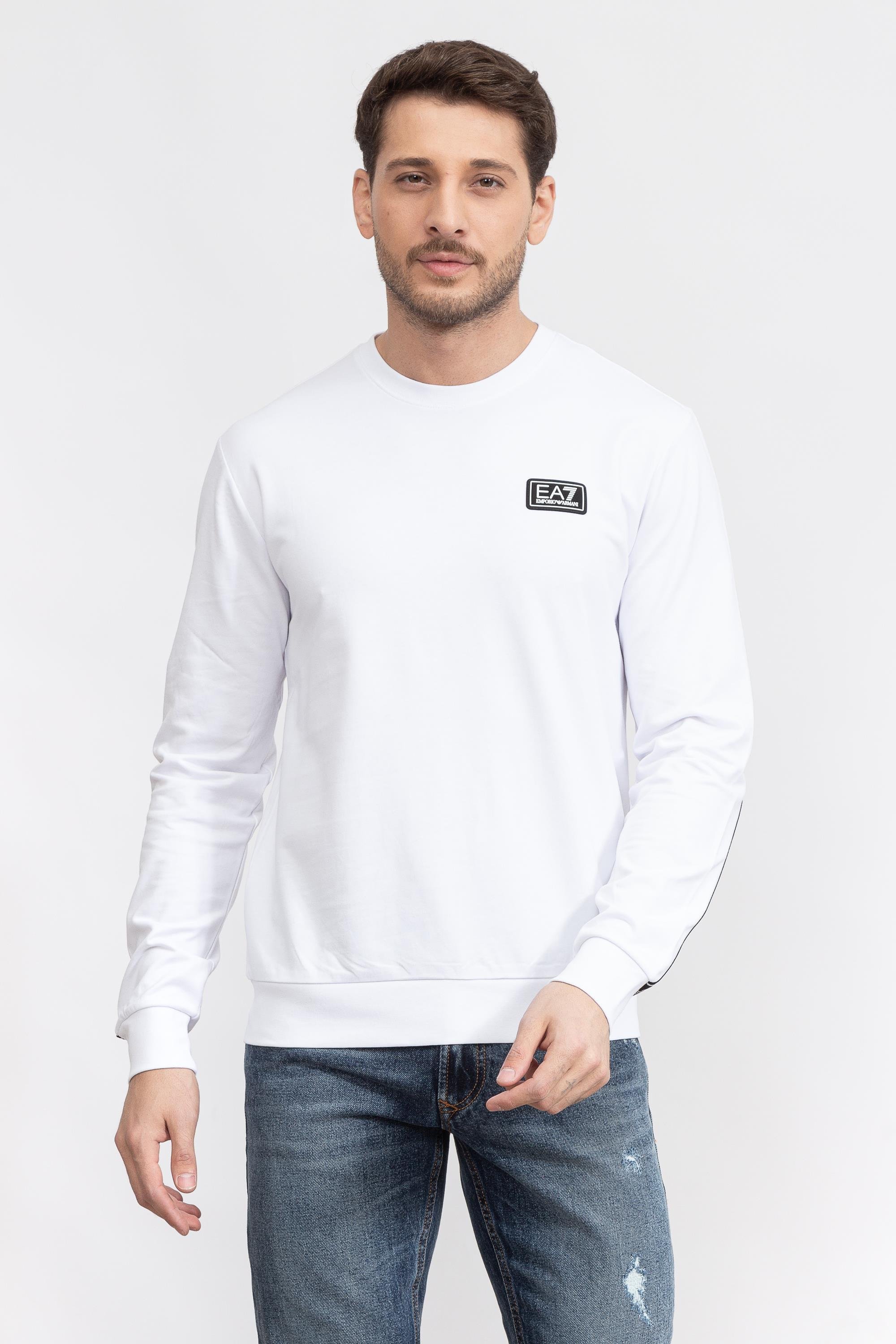 EA7 Erkek Bisiklet Yaka Sweatshirt