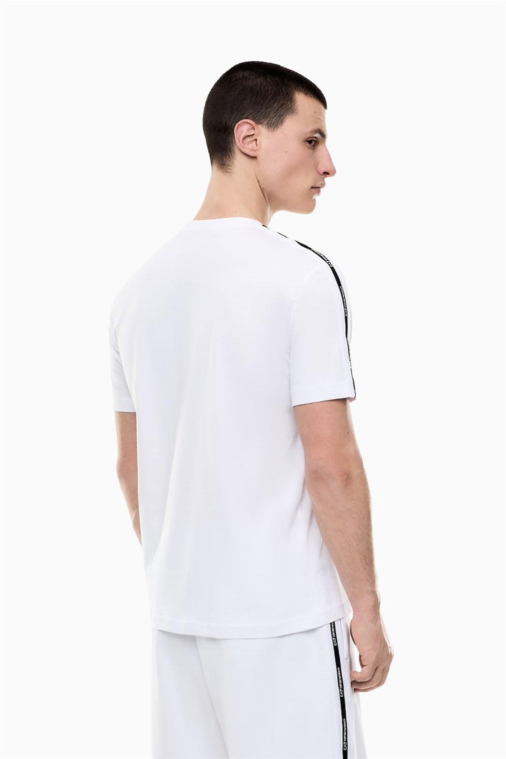 EA7 Erkek Bisiklet Yaka T-Shirt