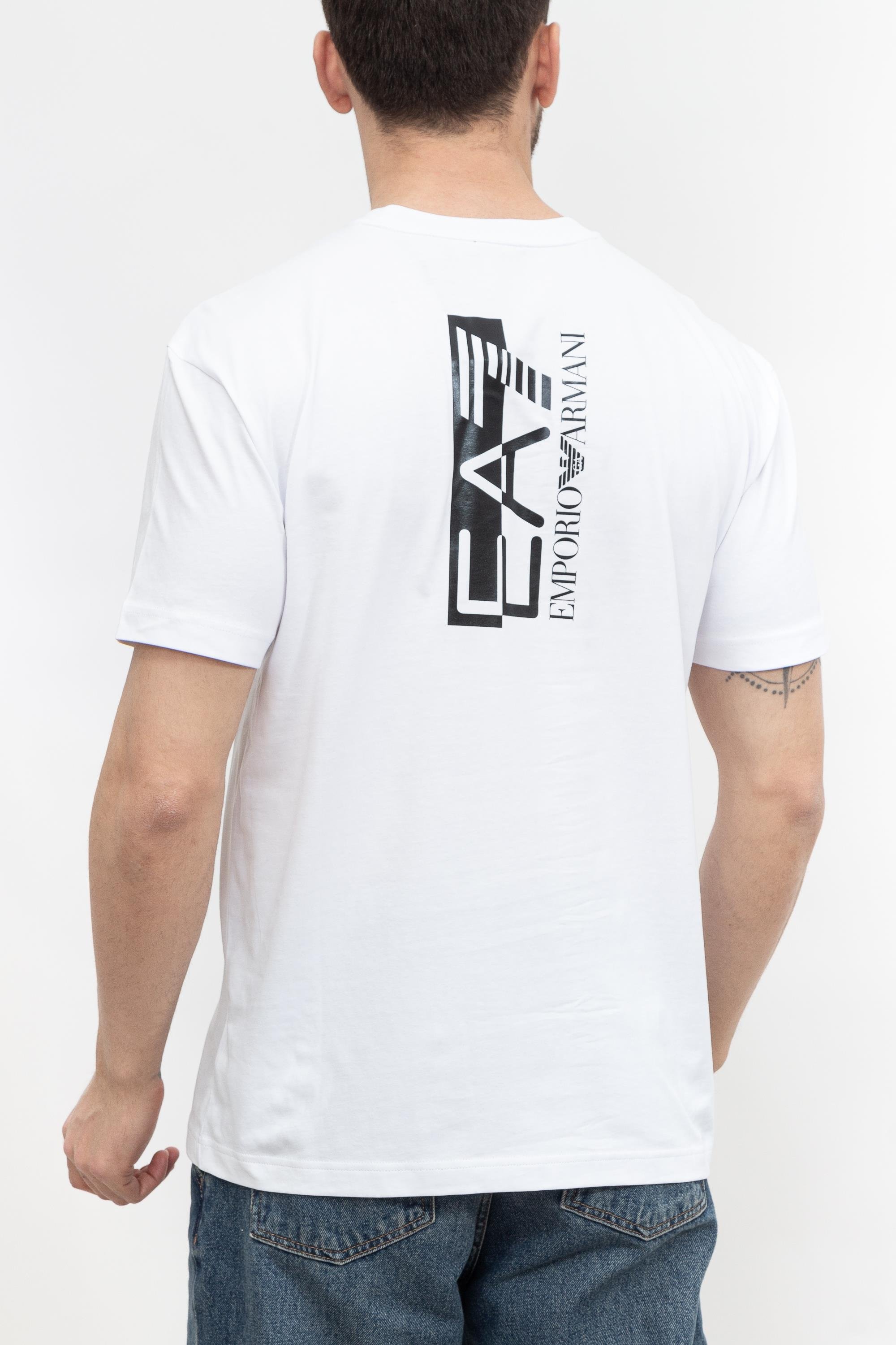 EA7 Erkek Bisiklet Yaka T-Shirt
