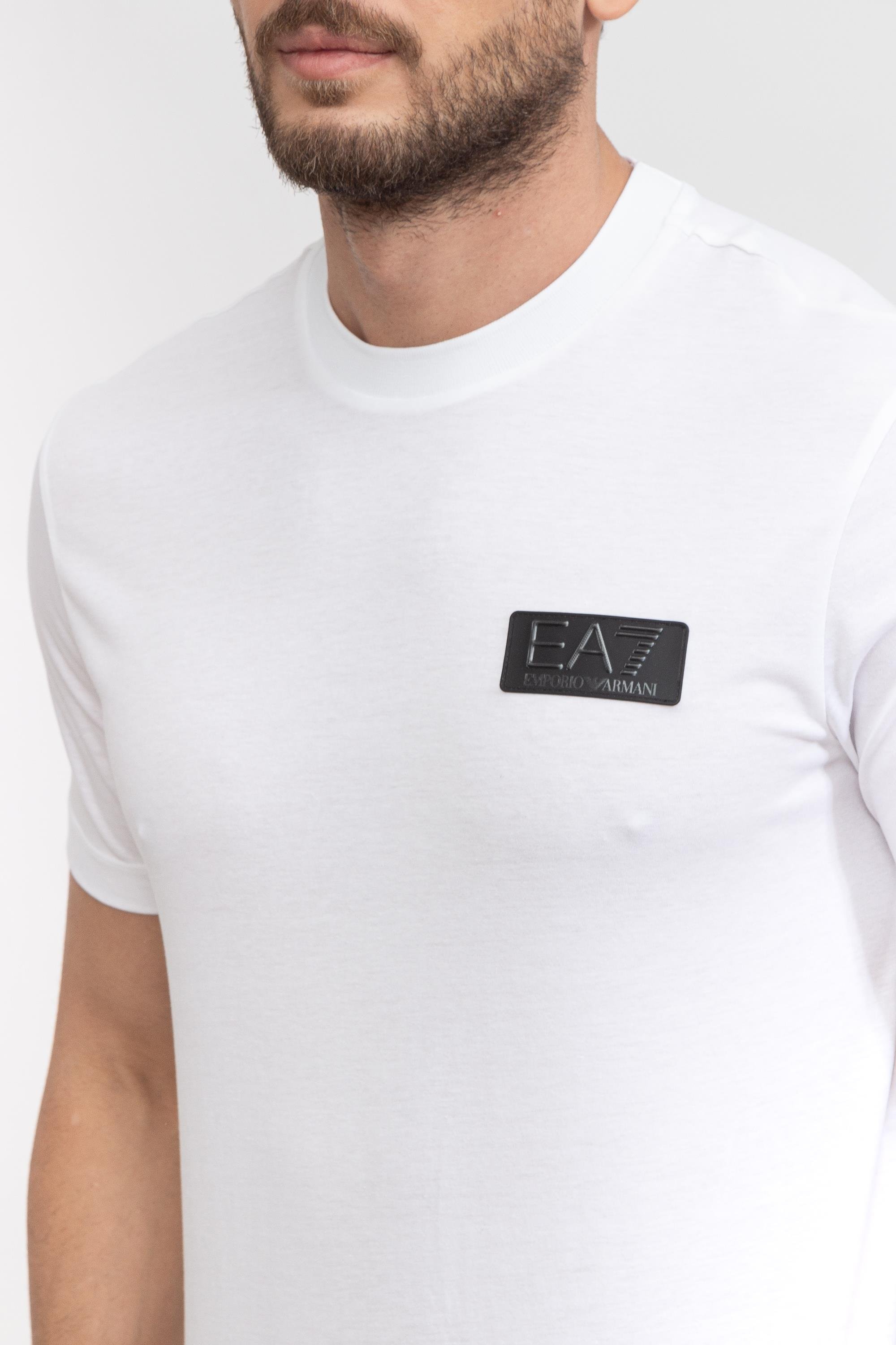 EA7 Erkek Bisiklet Yaka T-Shirt