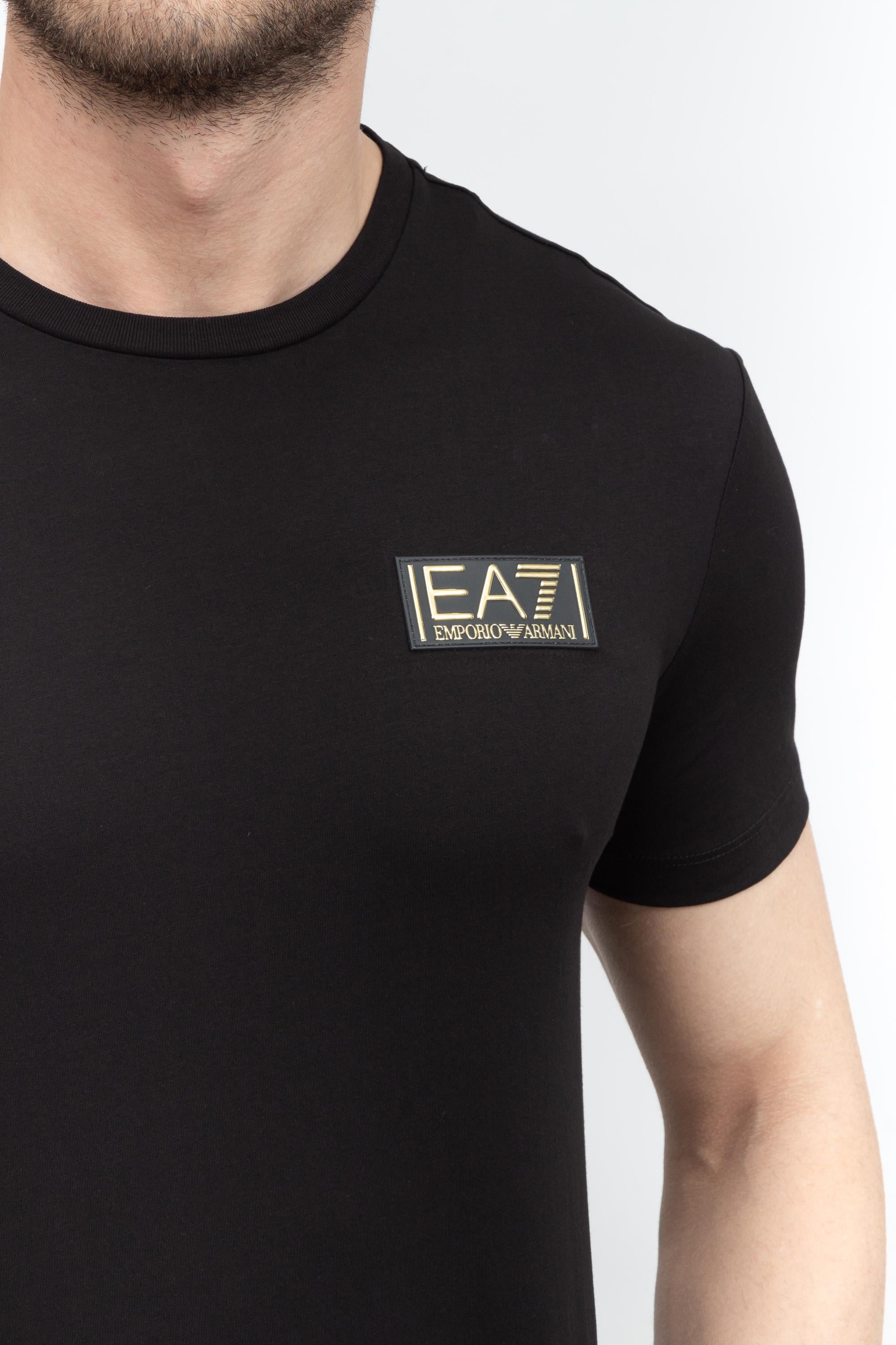 EA7 Erkek Bisiklet Yaka T-Shirt
