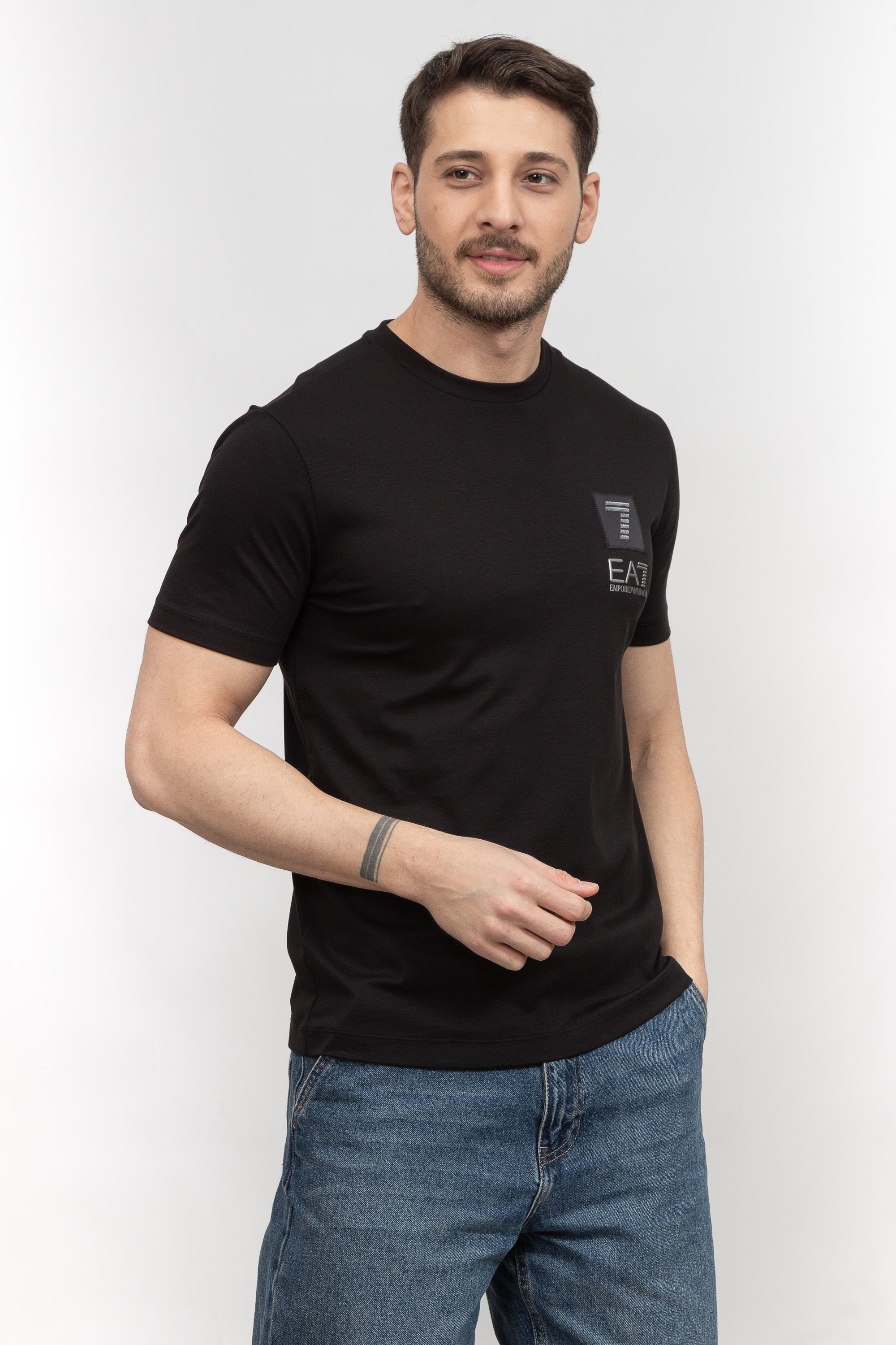 EA7 Erkek Bisiklet Yaka T-Shirt
