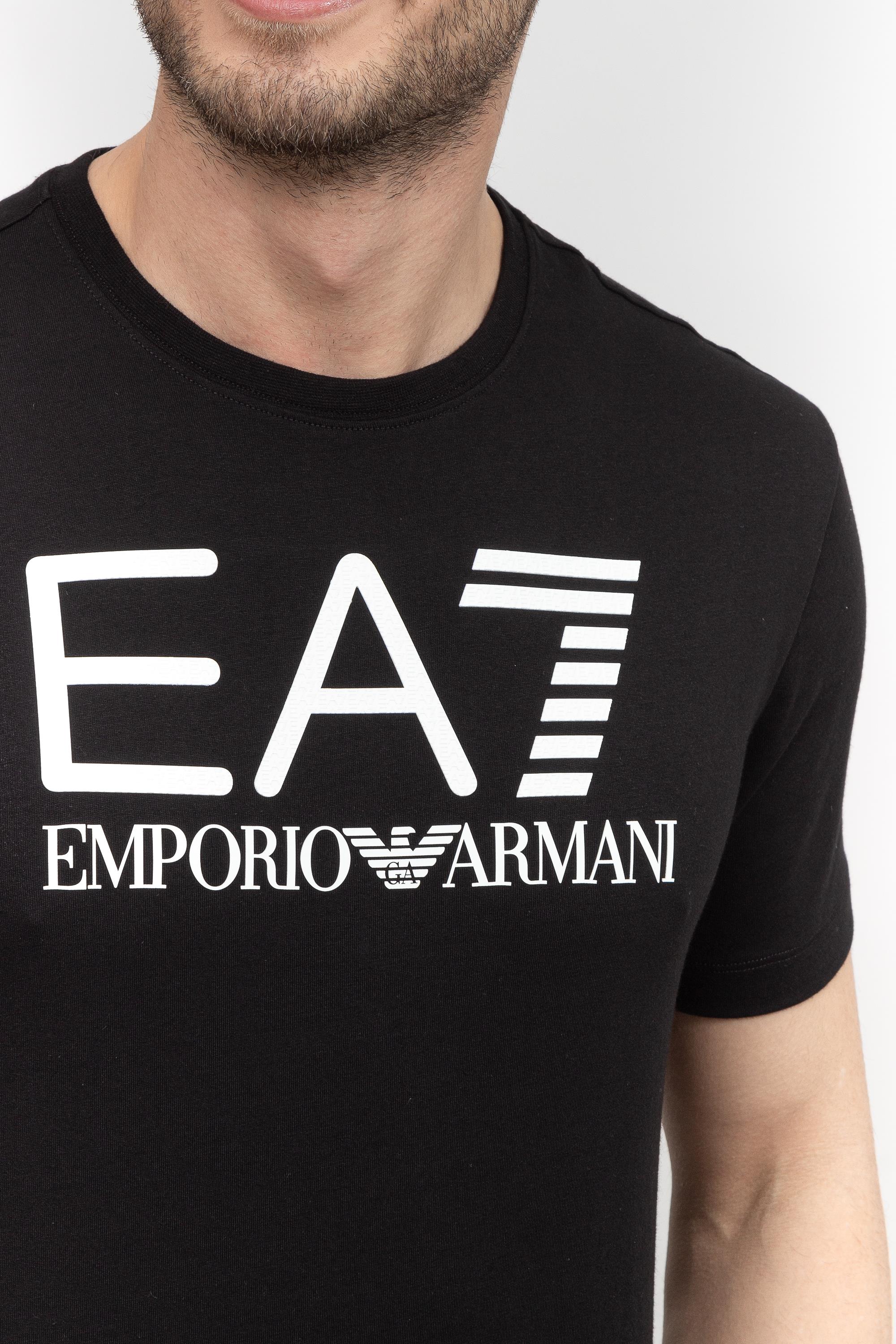 EA7 Erkek Bisiklet Yaka T-Shirt