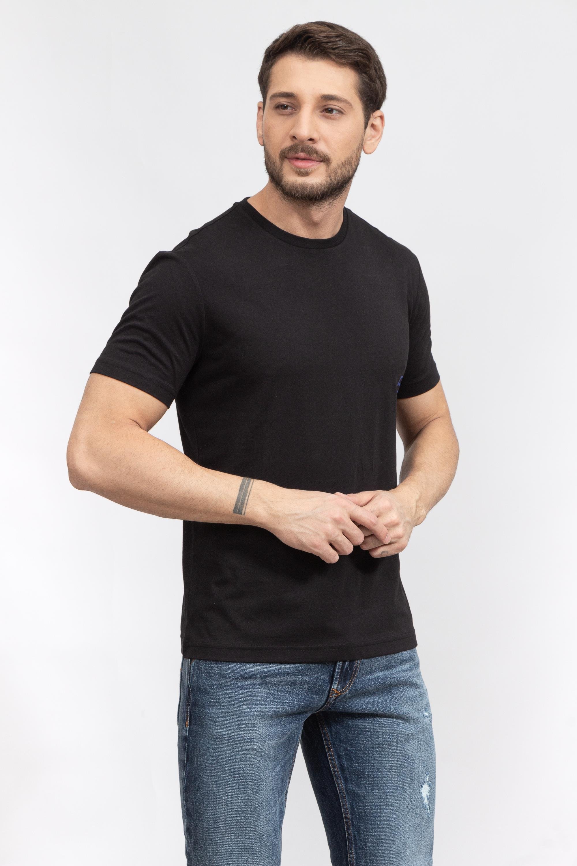 EA7 Erkek Bisiklet Yaka T-Shirt