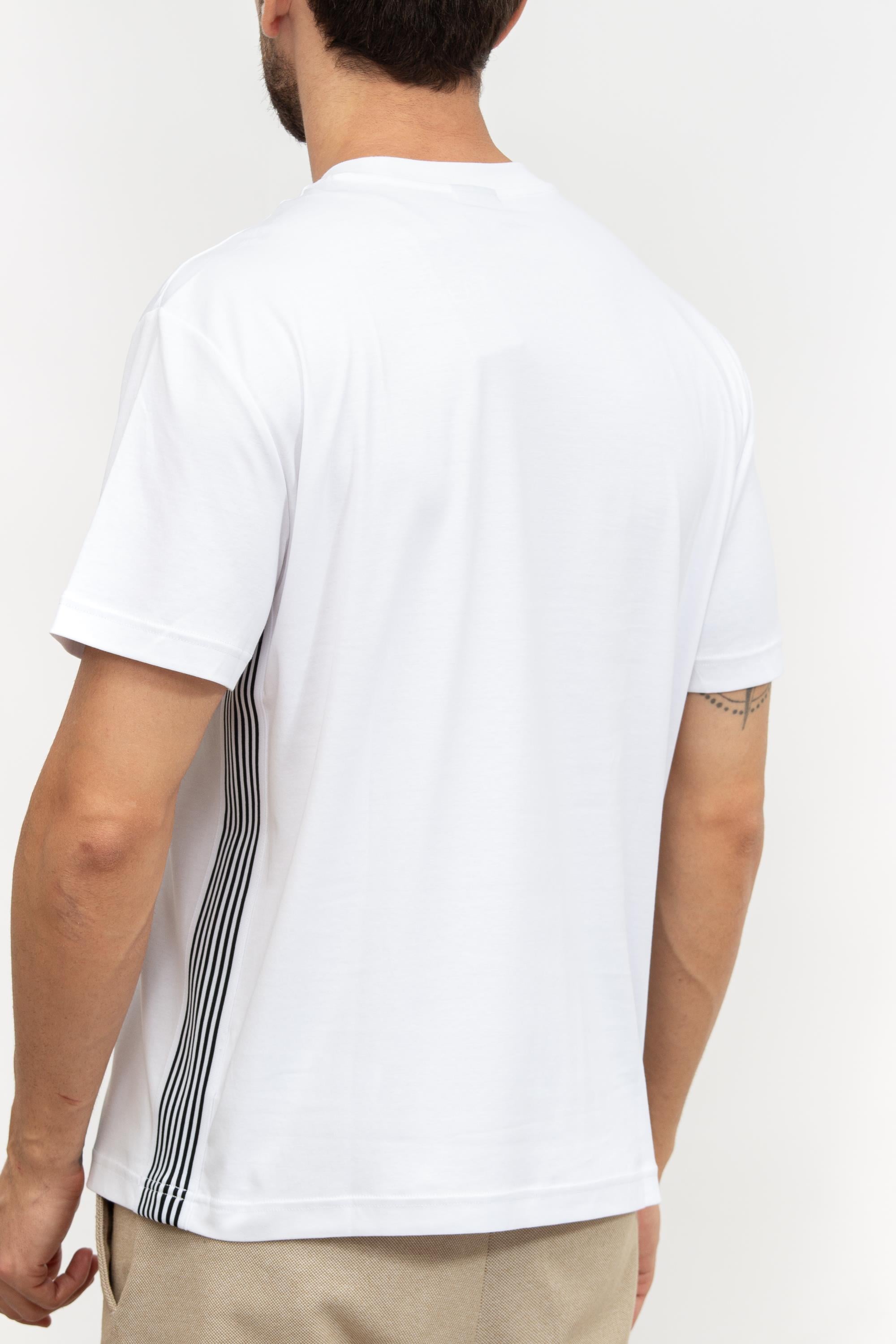 EA7 Erkek Bisiklet Yaka T-Shirt