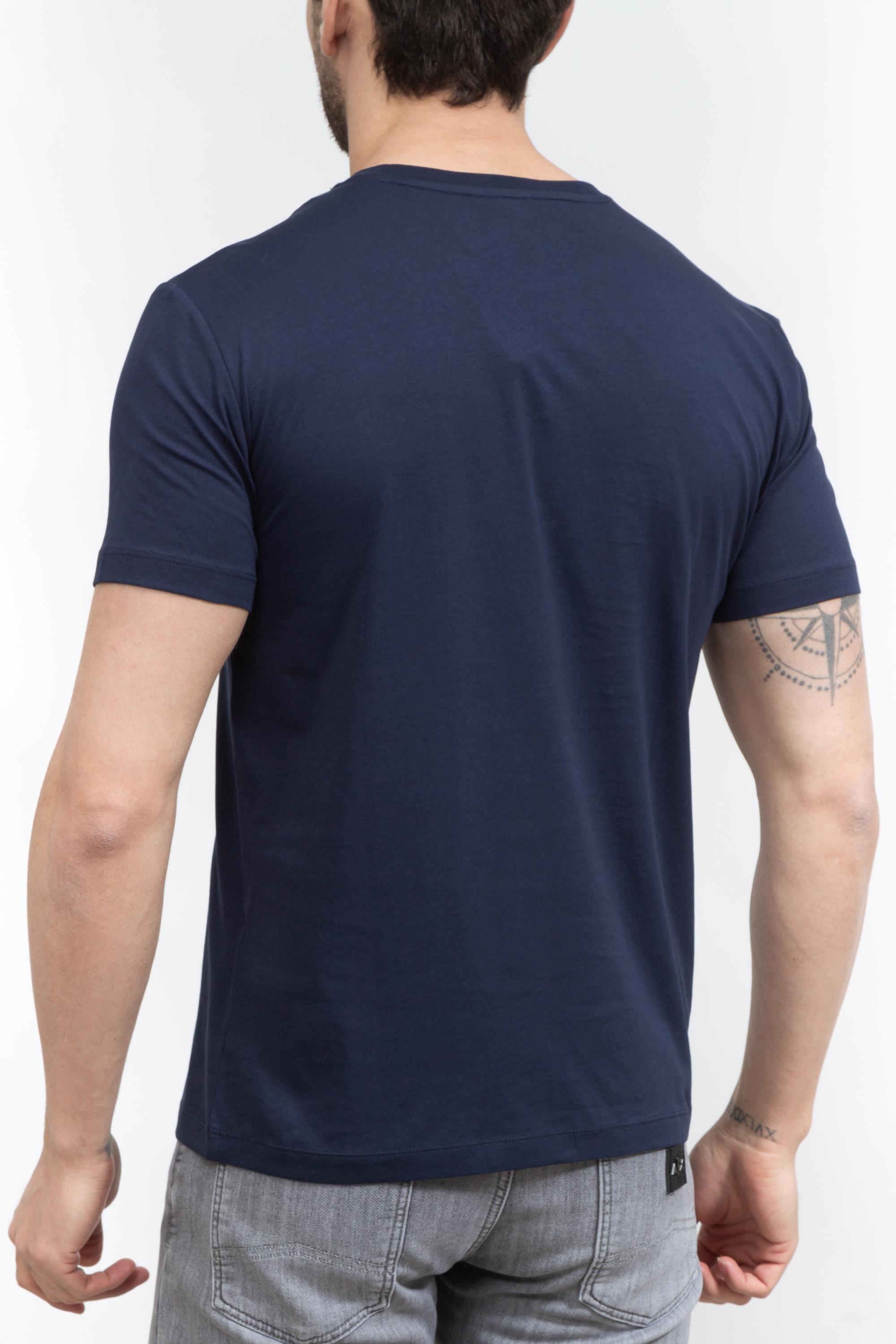EA7 Erkek Bisiklet Yaka T-Shirt
