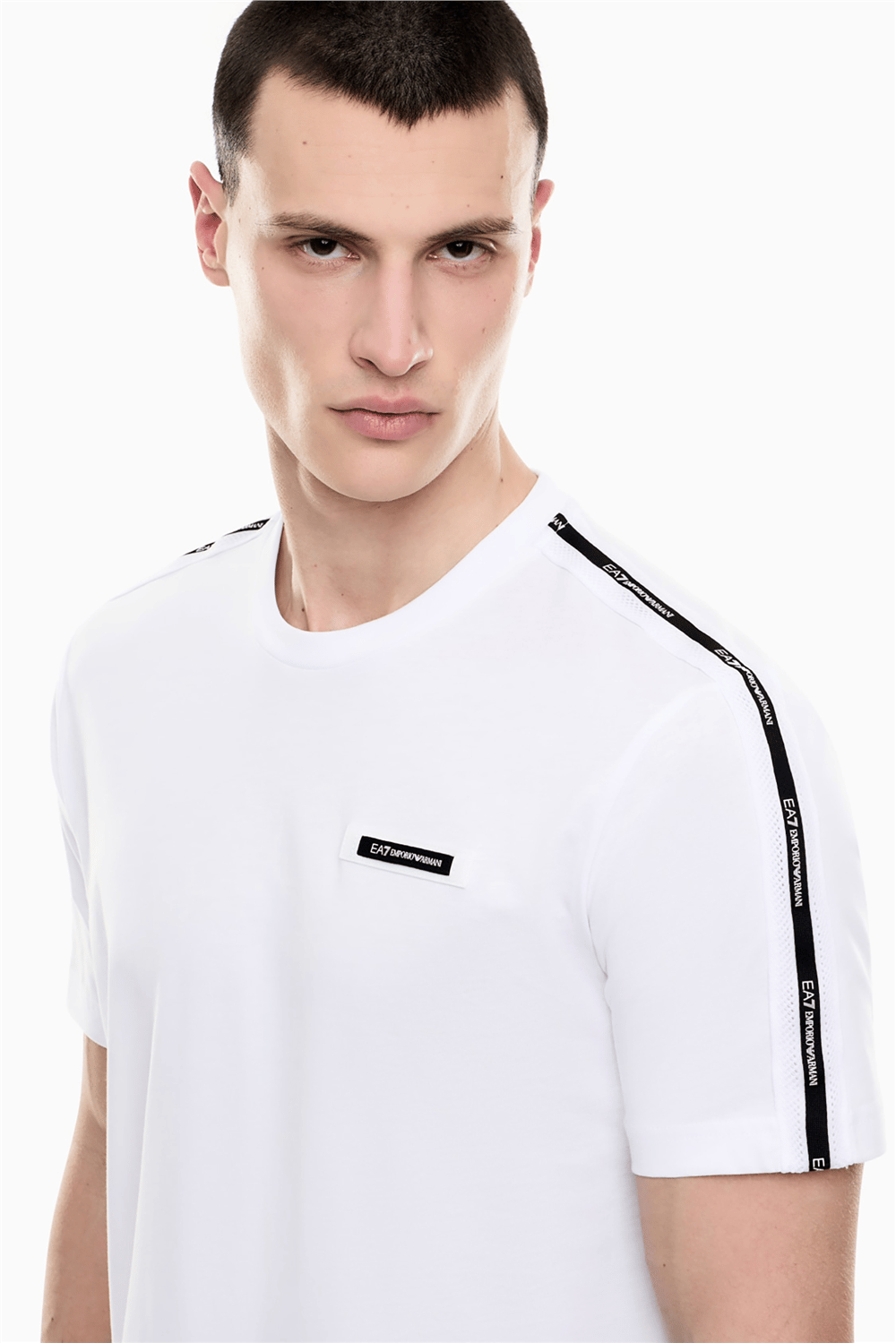 EA7 Erkek Bisiklet Yaka T-Shirt