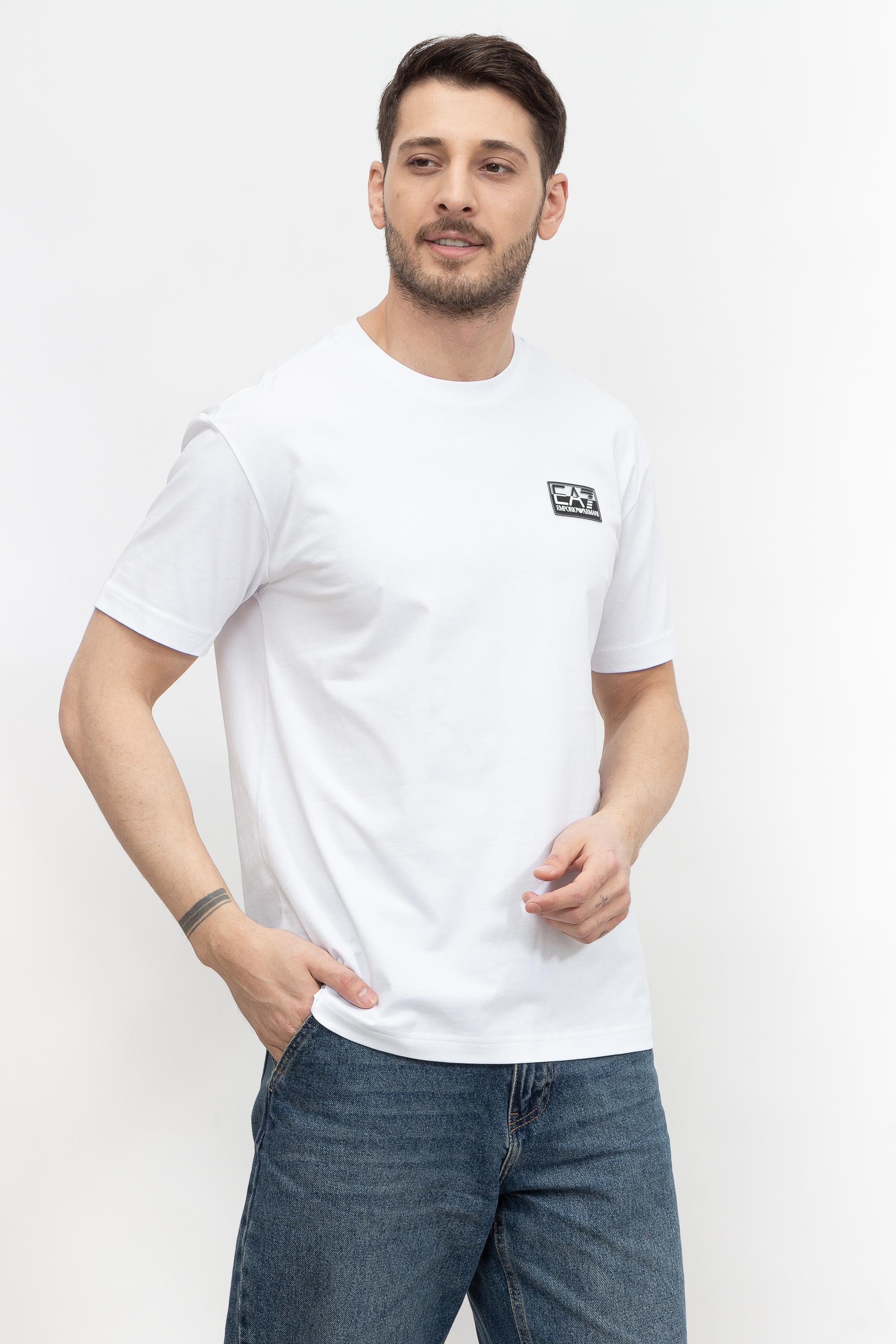 EA7 Erkek Bisiklet Yaka T-Shirt