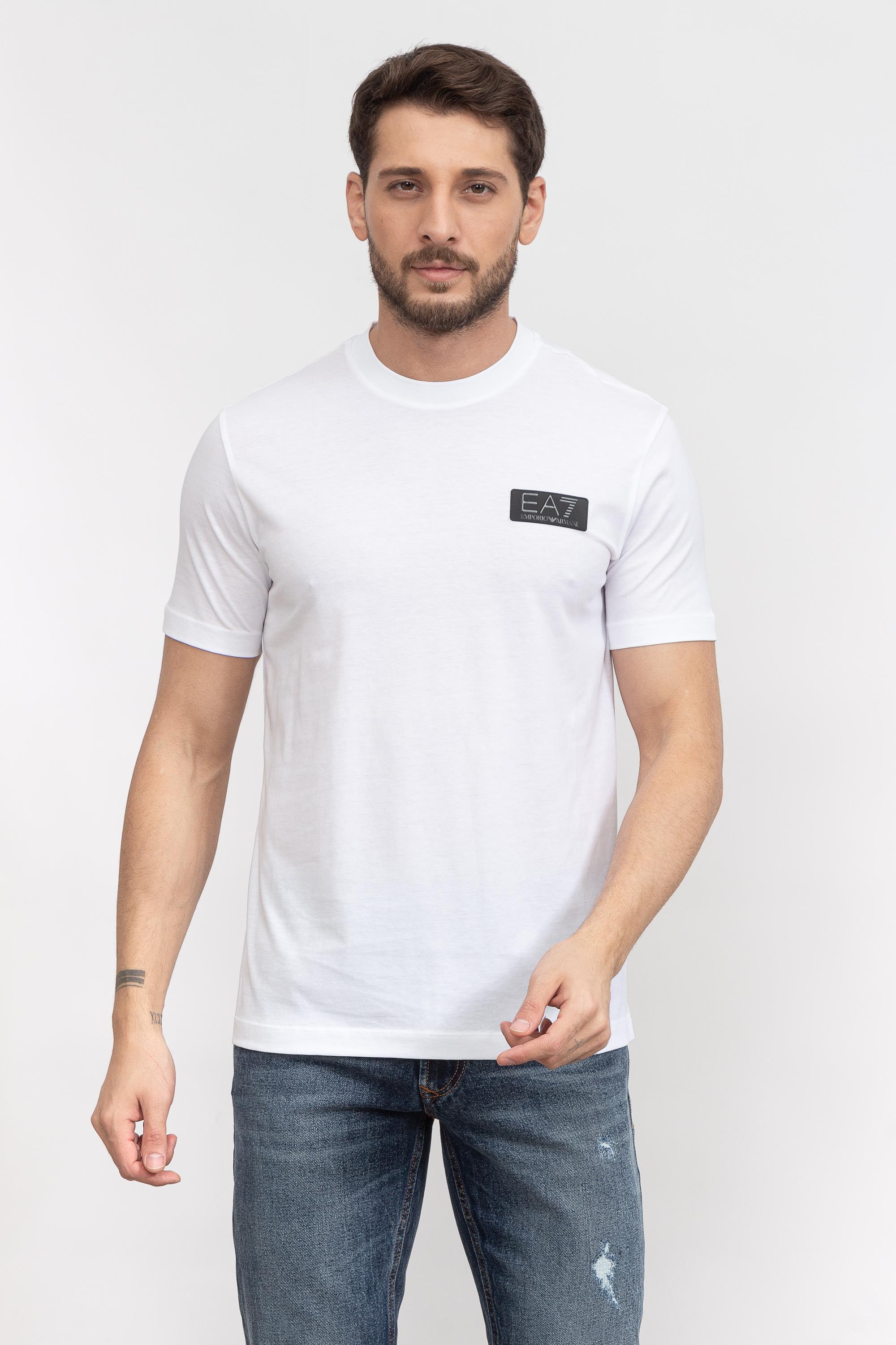 EA7 Erkek Bisiklet Yaka T-Shirt