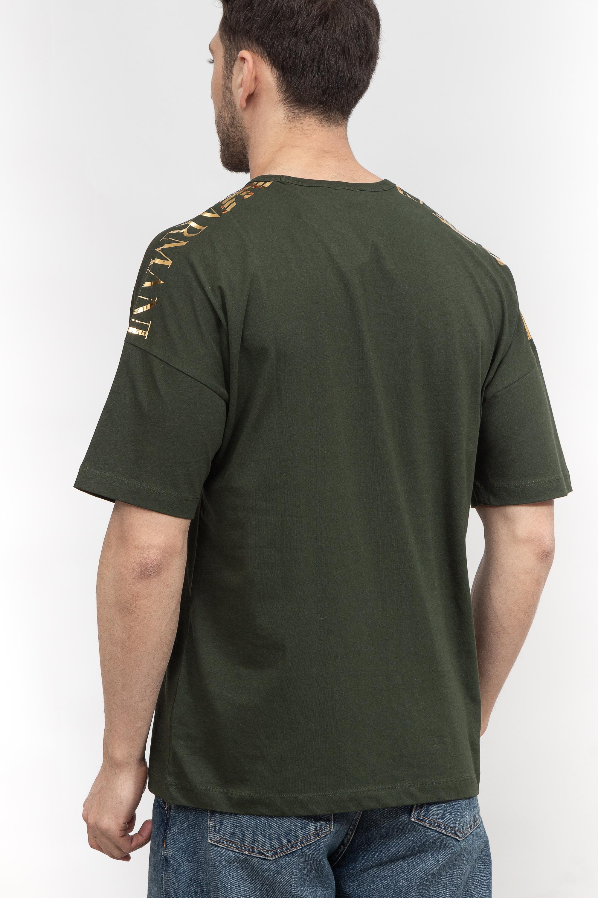 EA7 Erkek Bisiklet Yaka T-Shirt