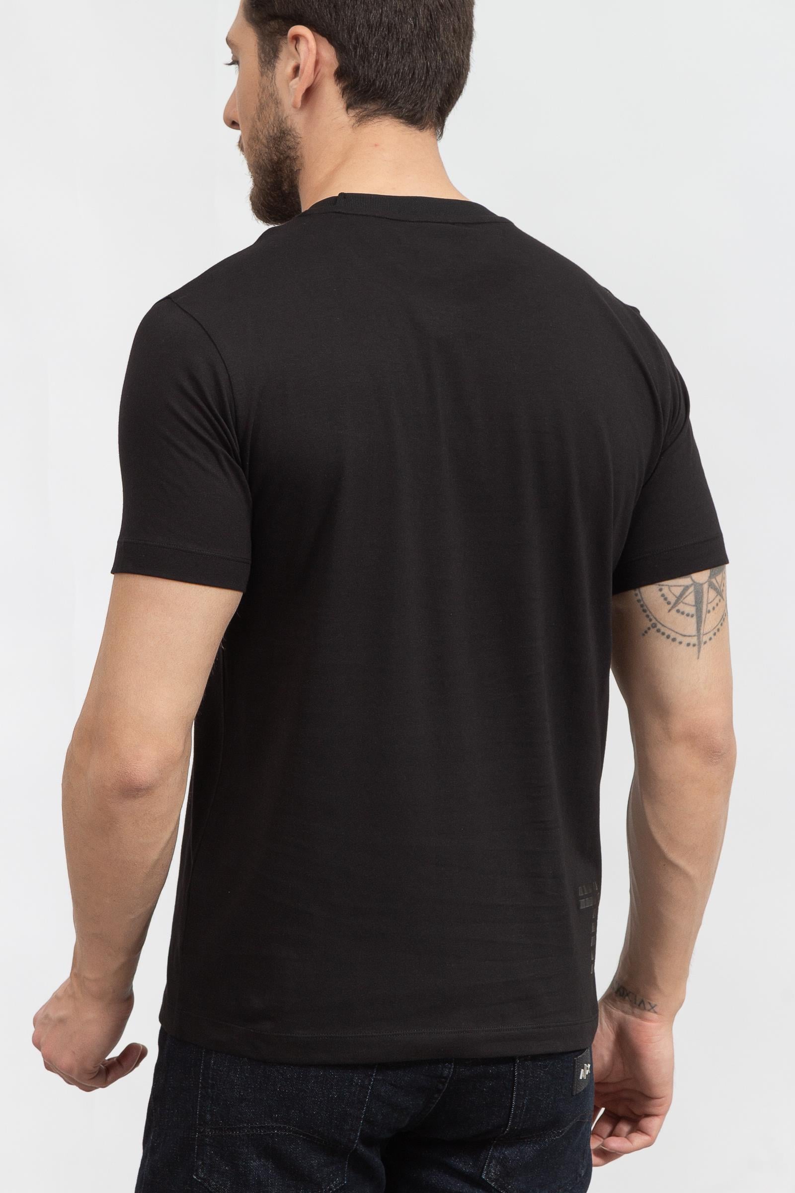 EA7 Erkek Bisiklet Yaka T-Shirt