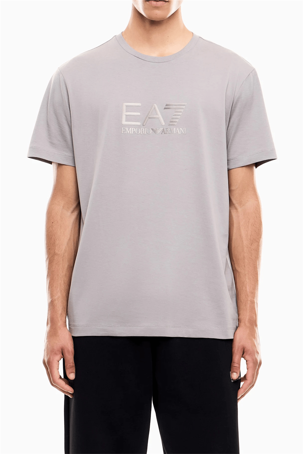 EA7 Erkek Bisiklet Yaka T-Shirt