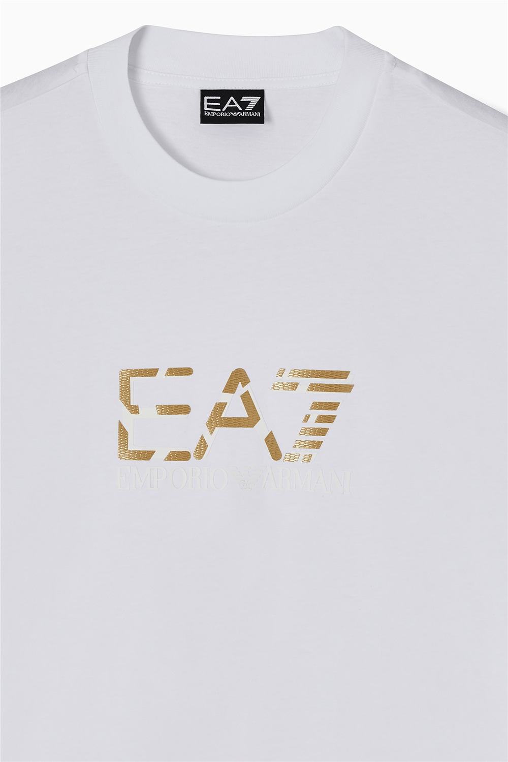 EA7 Erkek Bisiklet Yaka T-Shirt