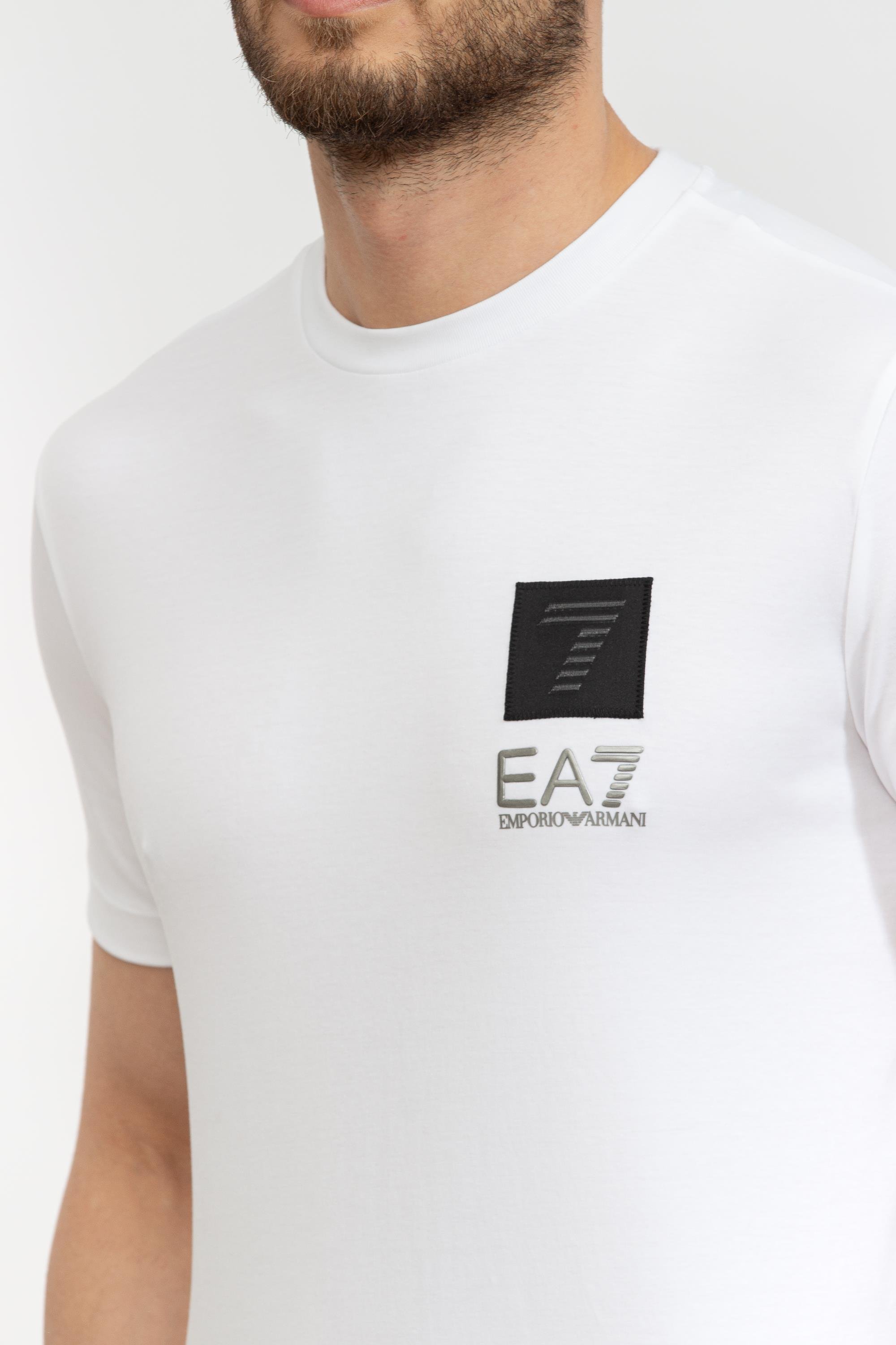 EA7 Erkek Bisiklet Yaka T-Shirt