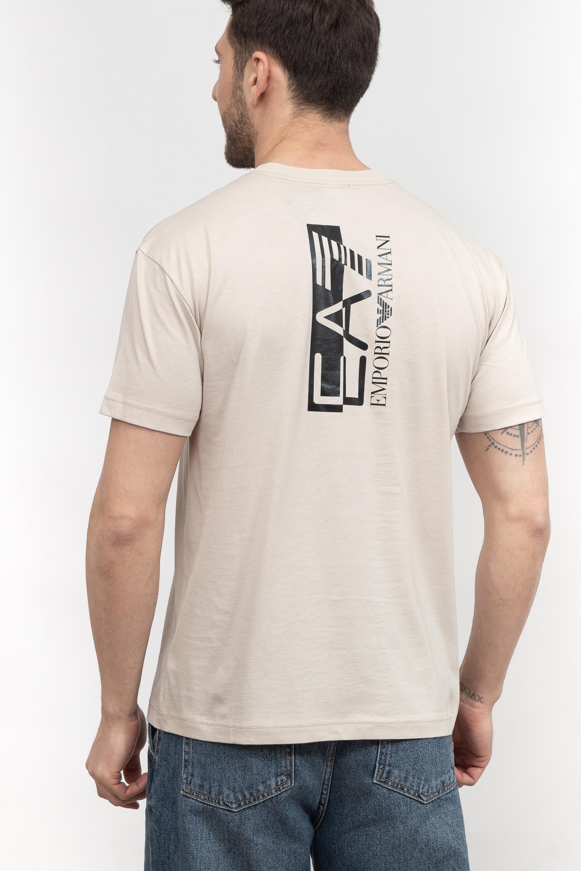 EA7 Erkek Bisiklet Yaka T-Shirt