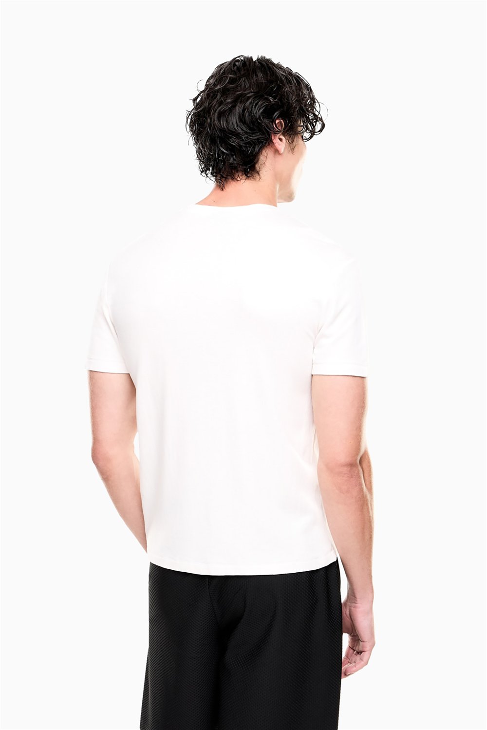 EA7 Erkek Bisiklet Yaka T-Shirt