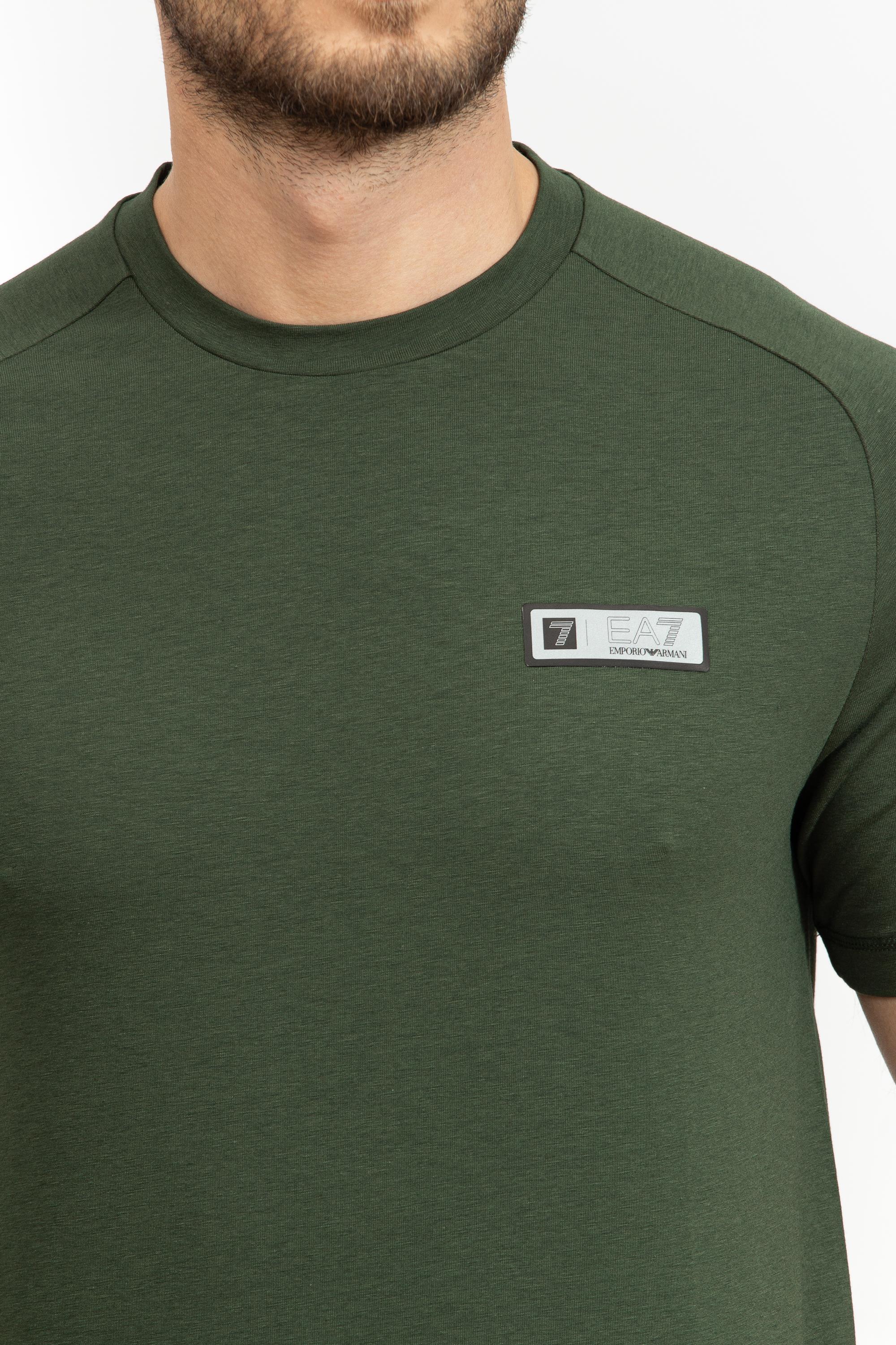 EA7 Erkek Bisiklet Yaka T-Shirt