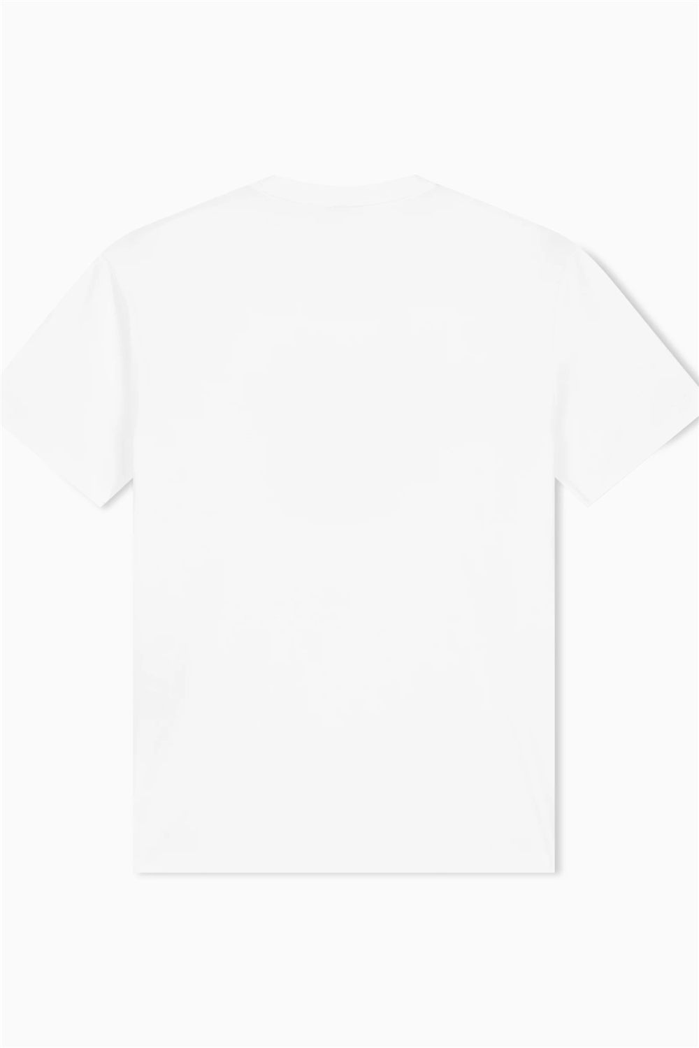 EA7 Erkek Bisiklet Yaka T-Shirt Beyaz