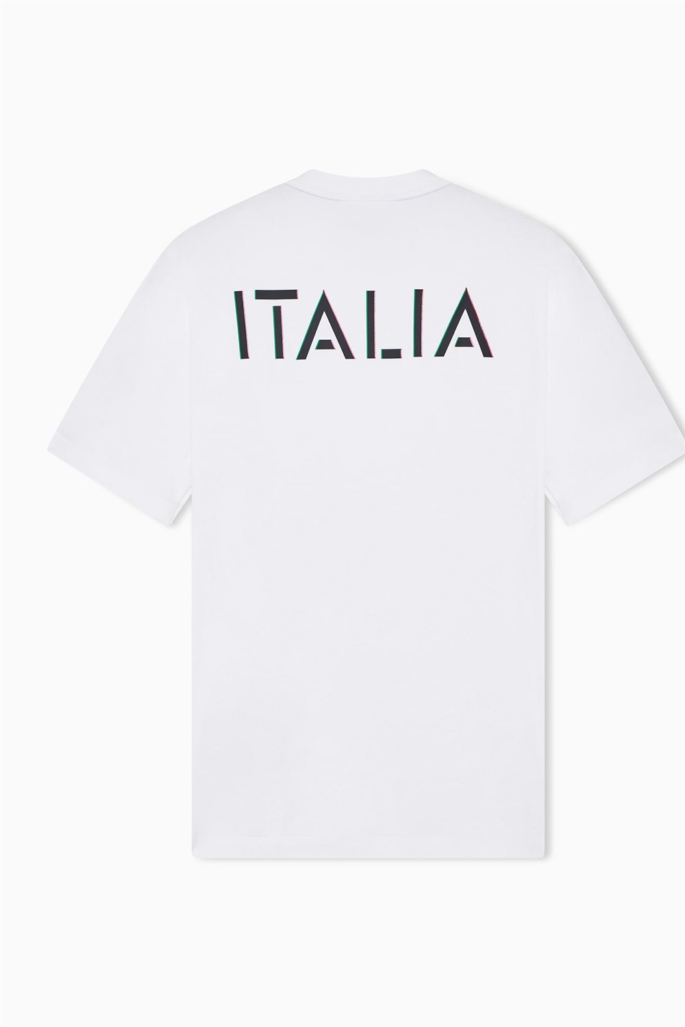 EA7 Erkek Bisiklet Yaka T-Shirt Beyaz