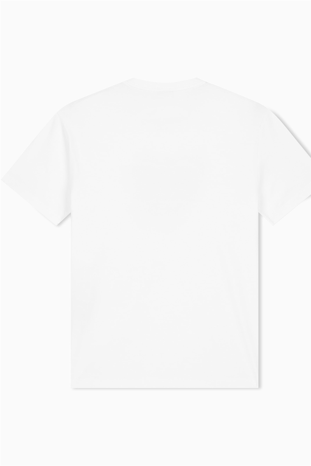 EA7 Erkek Bisiklet Yaka T-Shirt Beyaz