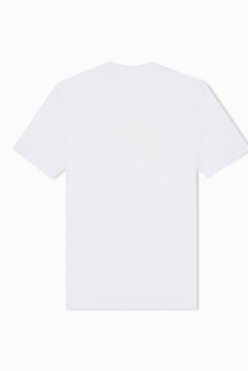 EA7 Erkek Bisiklet Yaka T-Shirt Beyaz