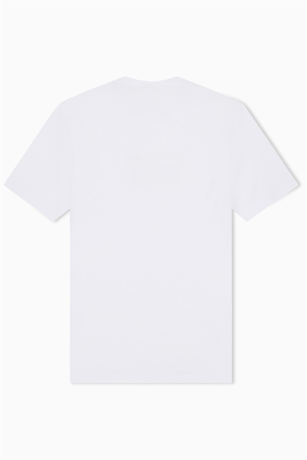 EA7 Erkek Bisiklet Yaka T-Shirt Beyaz